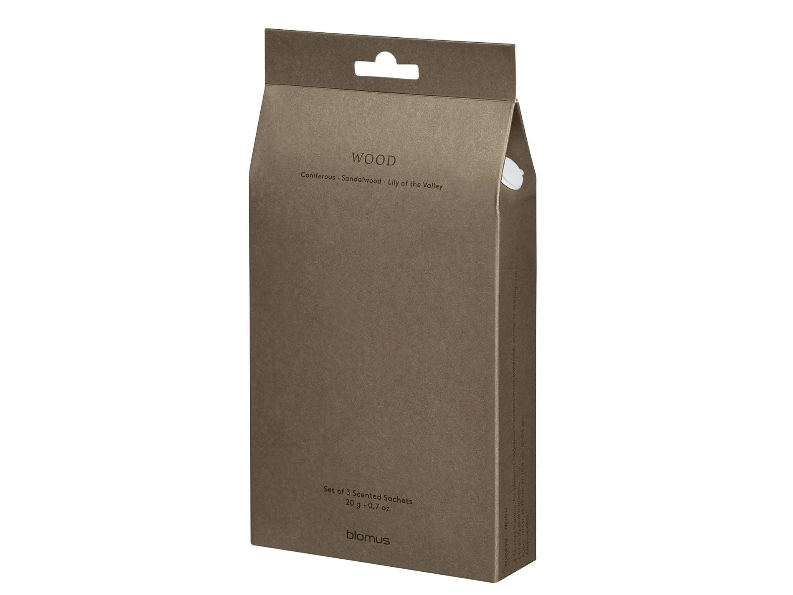 Blomus TUOKSU Duftsachets Wood coffee Set 3tlg Freisteller 1