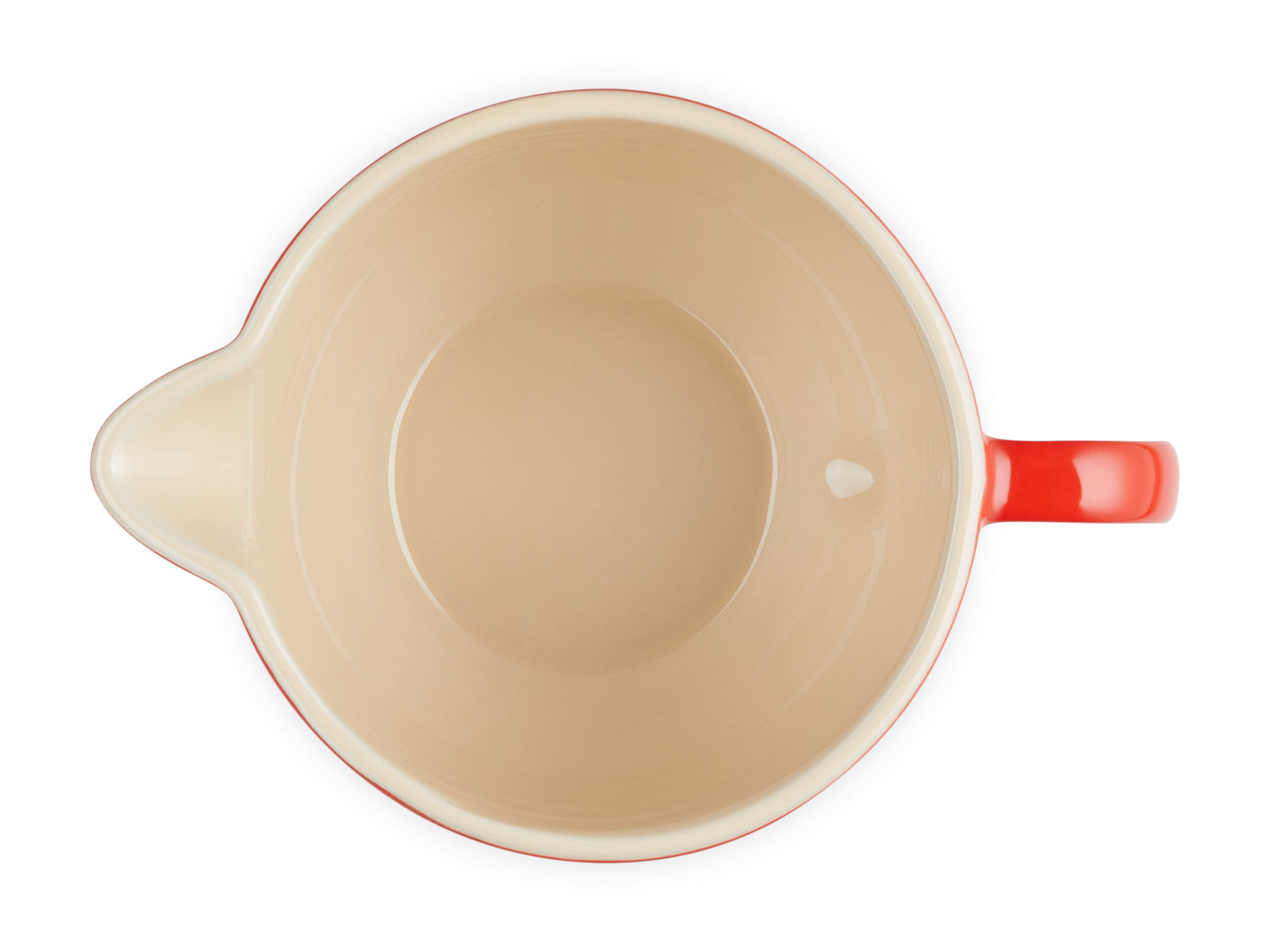 Le Creuset Rührschüssel mit Henkel kirschrot 2l Freisteller 3