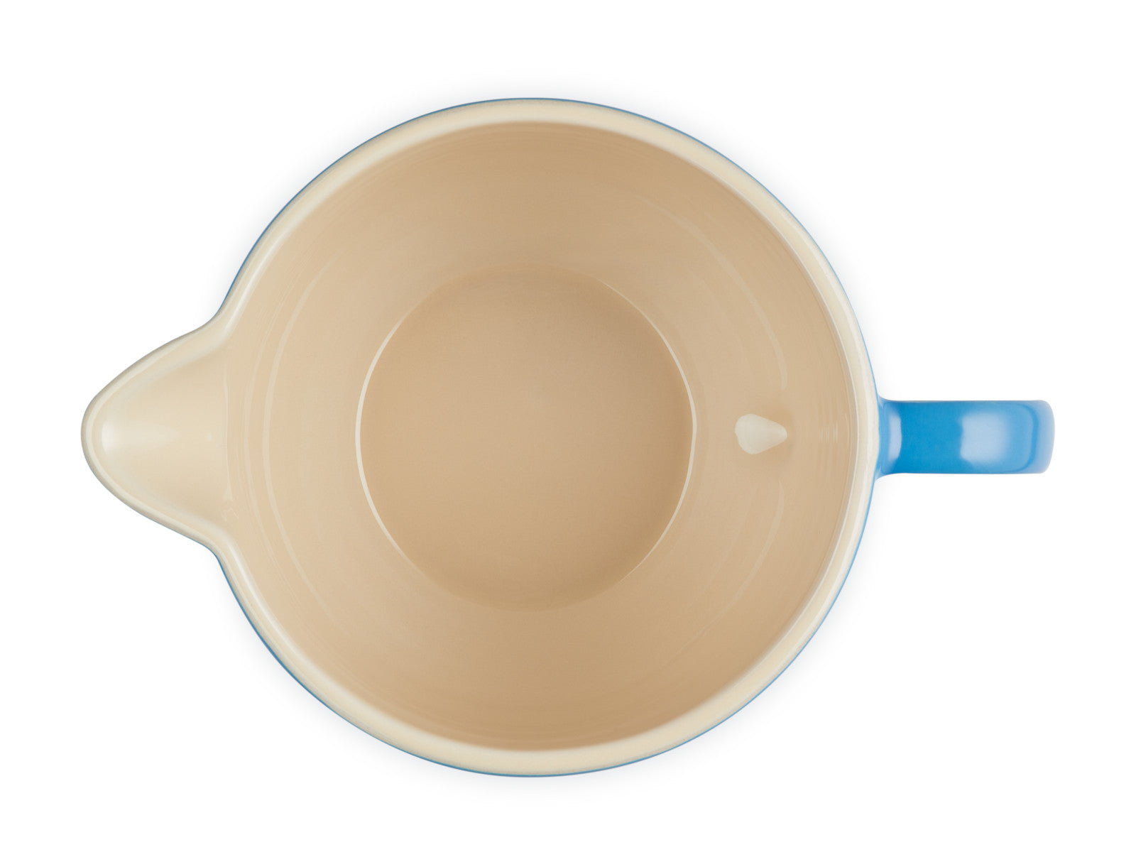 Le Creuset Rührschüssel mit Henkel azure 2l Freisteller 4