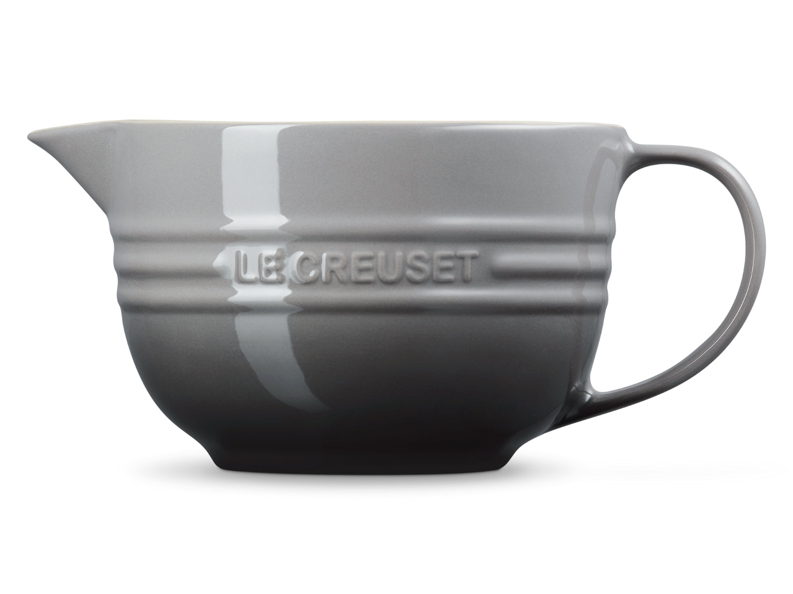 Le Creuset Rührschüssel mit Henkel flint 2l Freisteller 2