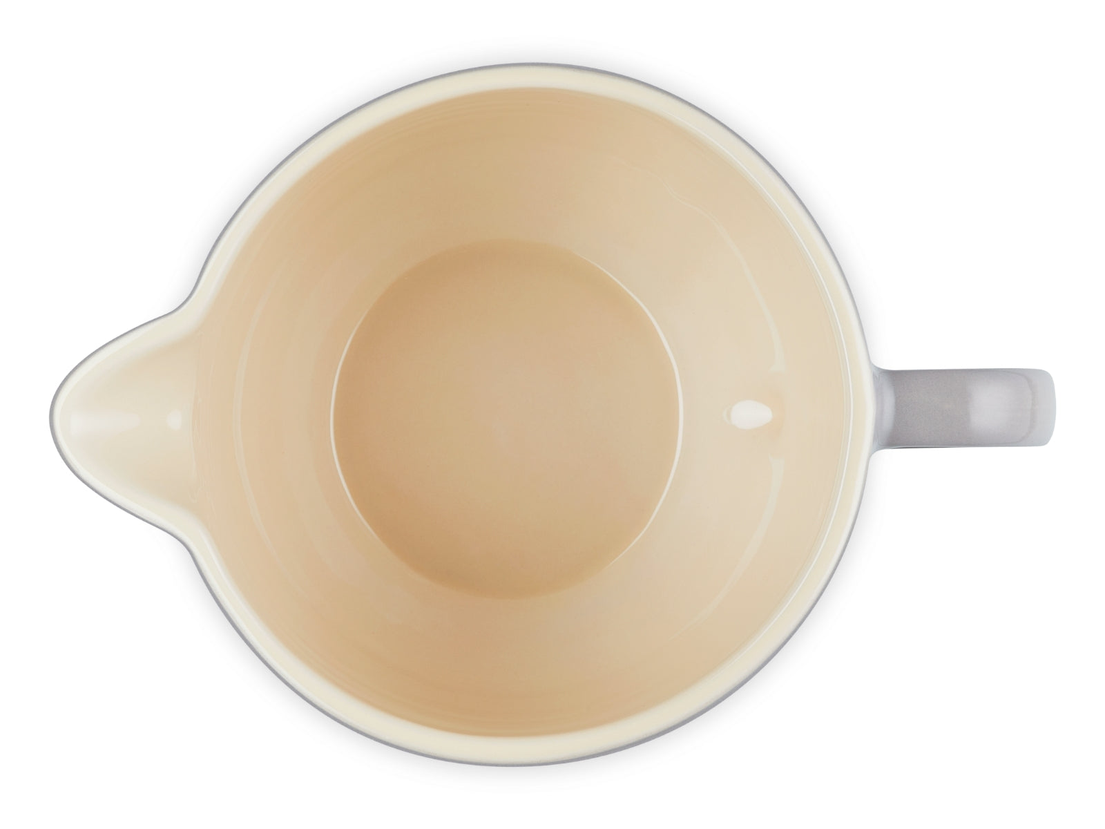 Le Creuset Rührschüssel mit Henkel flint 2l Freisteller 3