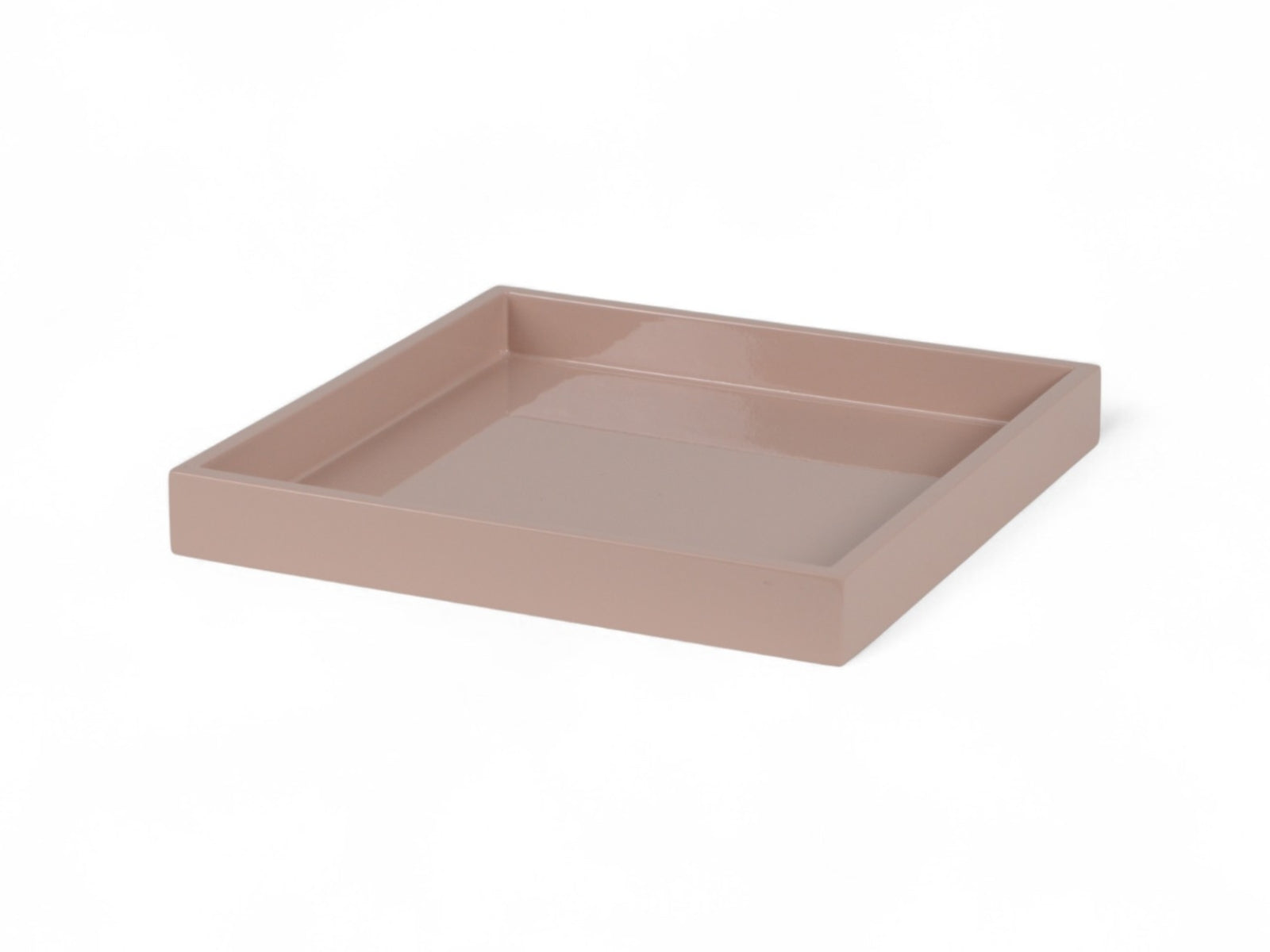 albert L. (punkt) Lacquer-Tablett puder 20x20cm