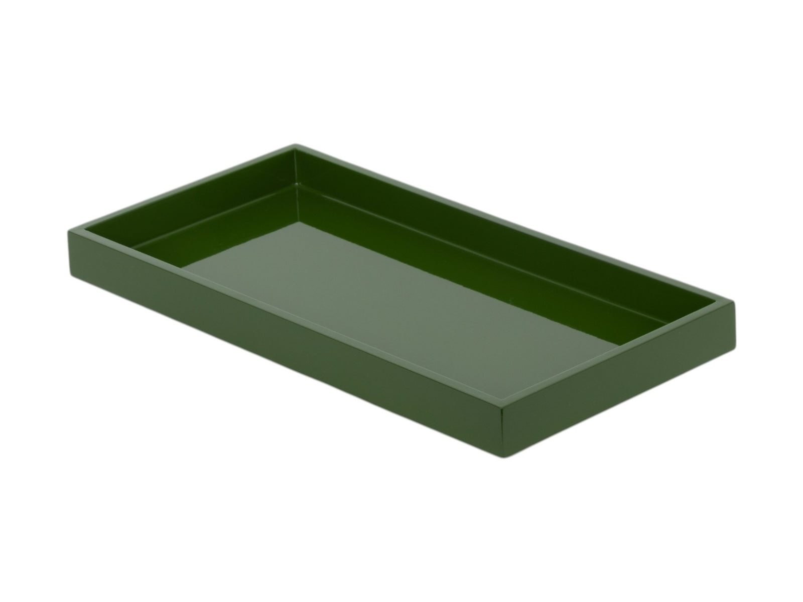 albert L. (punkt) Lacquer-Tablett grasgrün 30x15cm - Produktbild 1