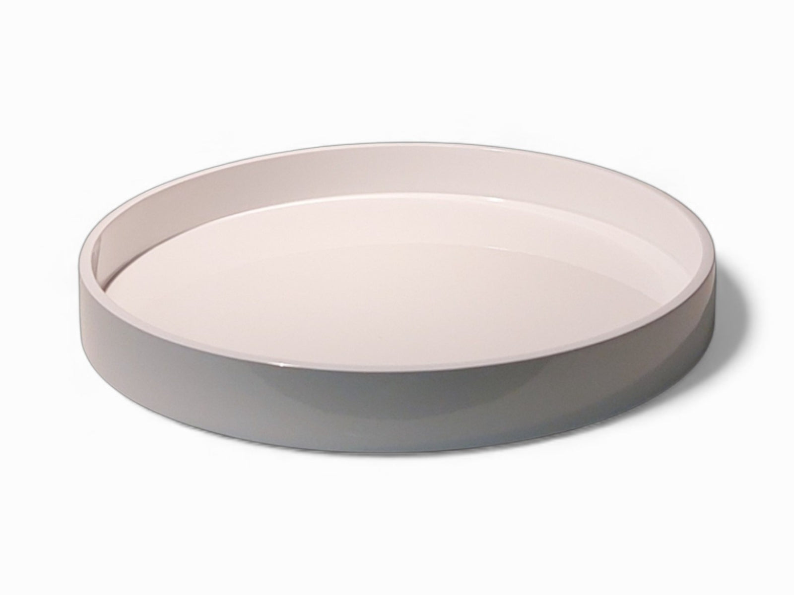 albert L. (punkt) Lacquer-Tablett weiß 30cm - Produktbild 1
