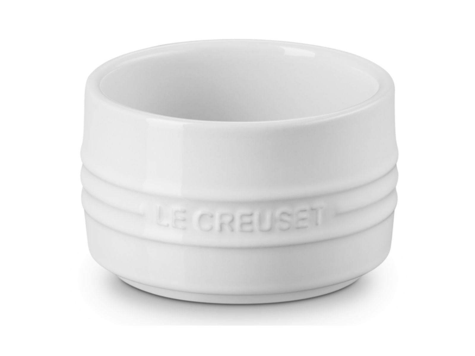 Le Creuset stapelbares Förmchen weiß 8cm