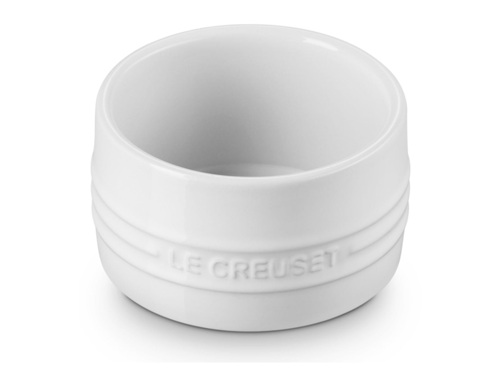 Le Creuset stapelbares Förmchen weiß 8cm - Produktbild 3