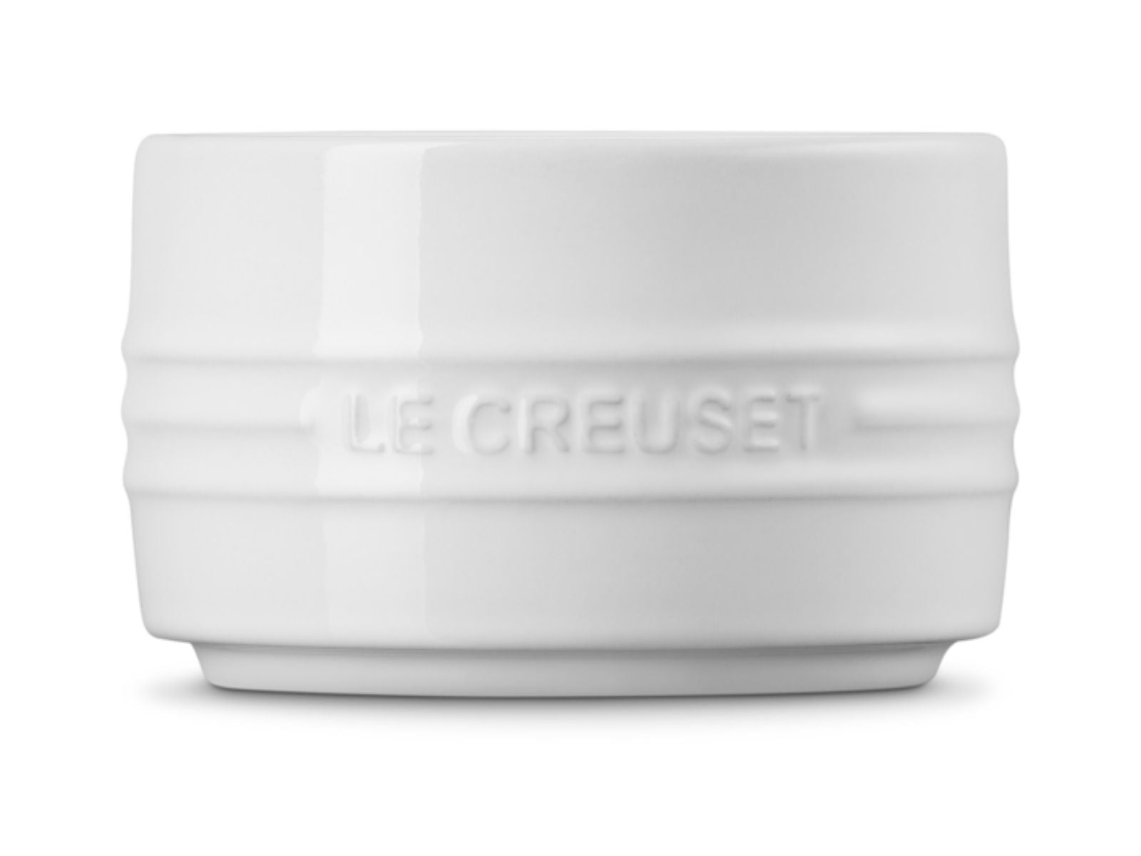 Le Creuset stapelbares Förmchen weiß 8cm - Produktbild 2