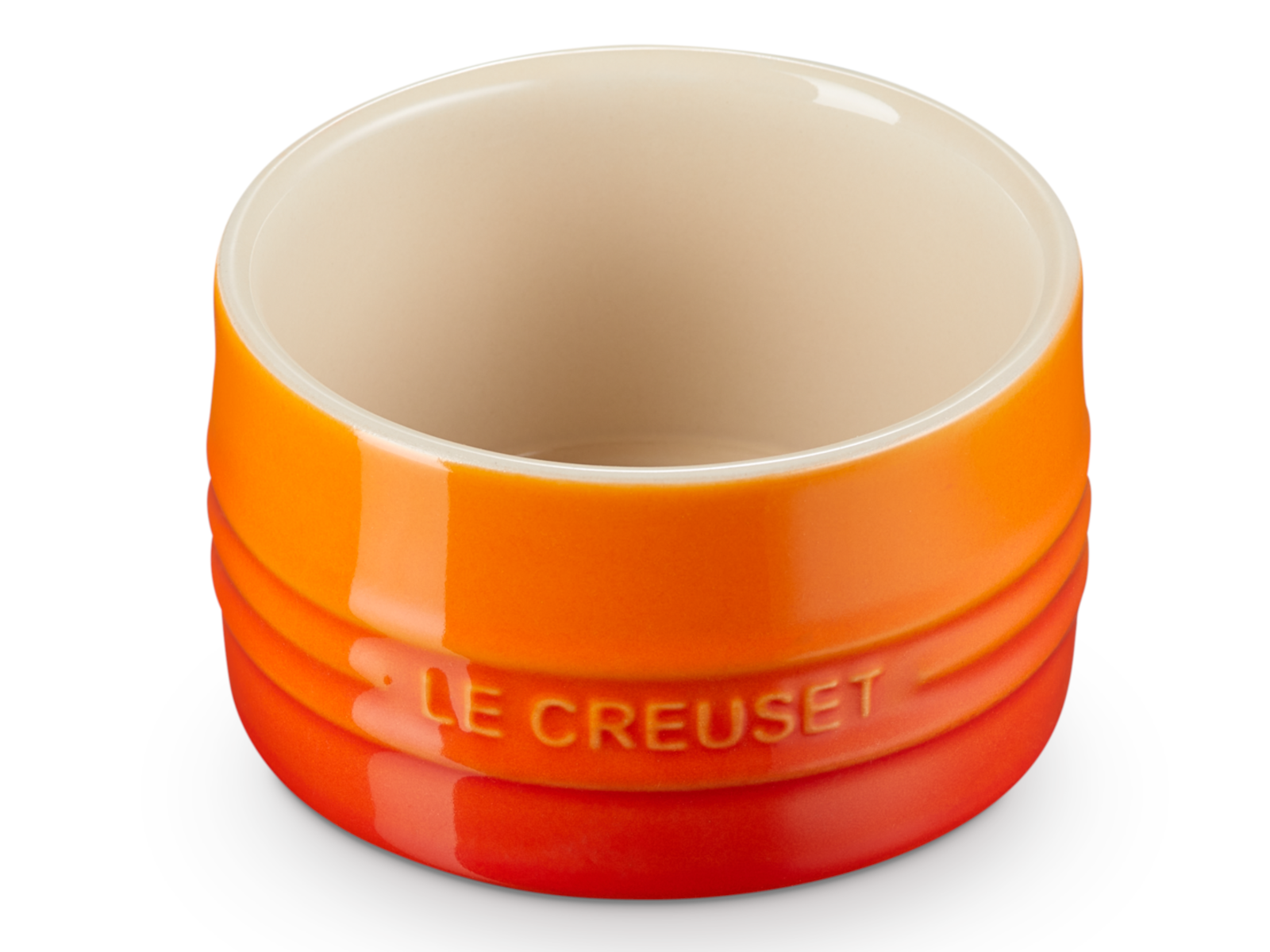 Le Creuset stapelbares Förmchen ofenrot 8cm Freisteller 3