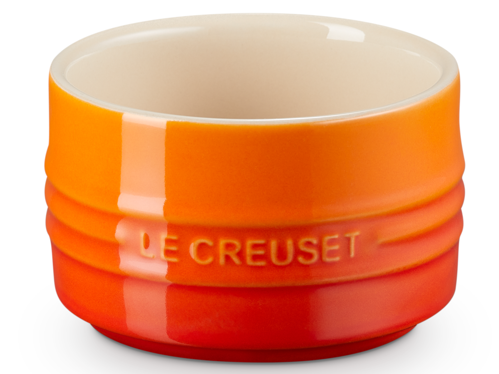 Le Creuset stapelbares Förmchen ofenrot 8cm Freisteller 1