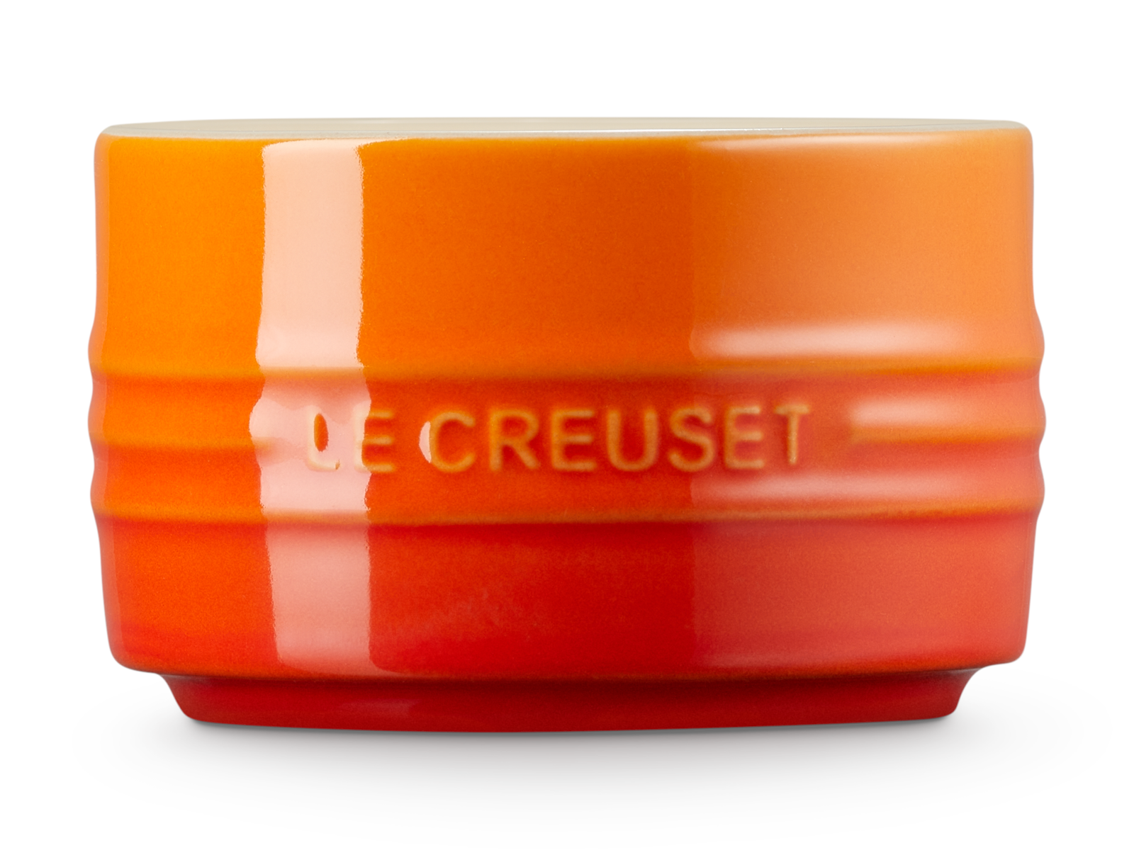 Le Creuset stapelbares Förmchen ofenrot 8cm Freisteller 2