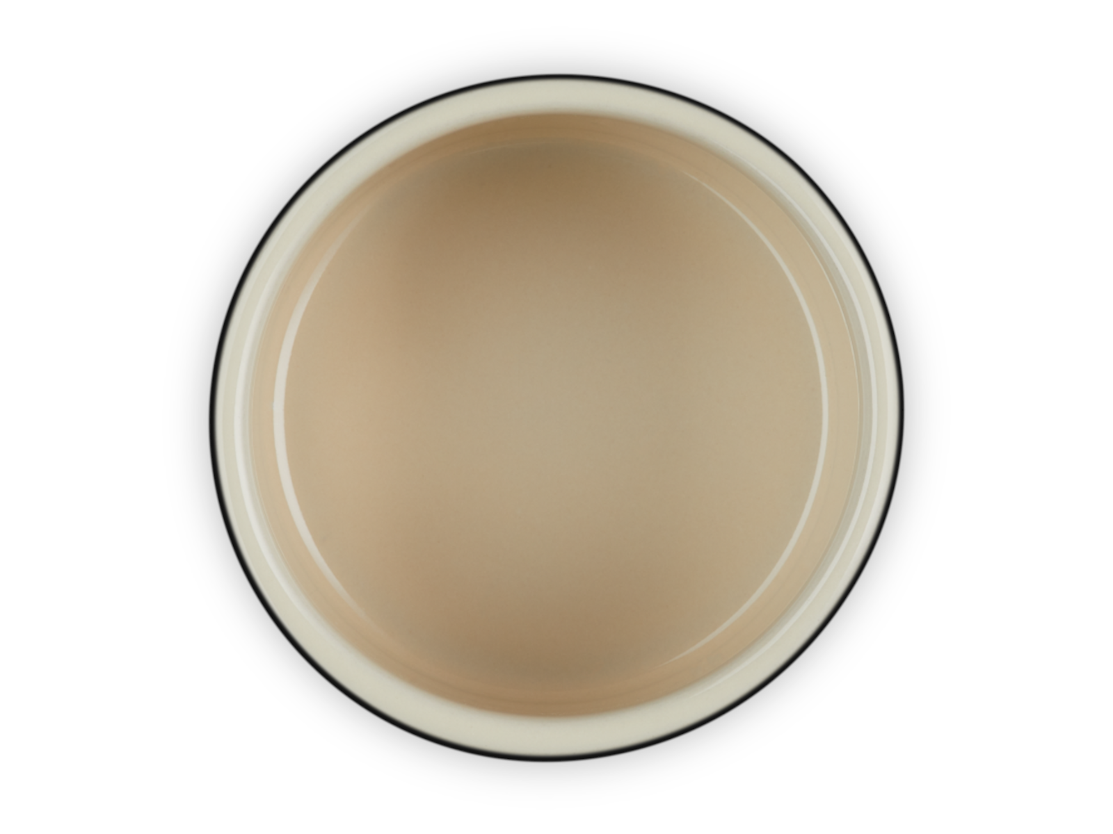 Le Creuset stapelbares Förmchen schwarz glänzend 8cm Freisteller 3