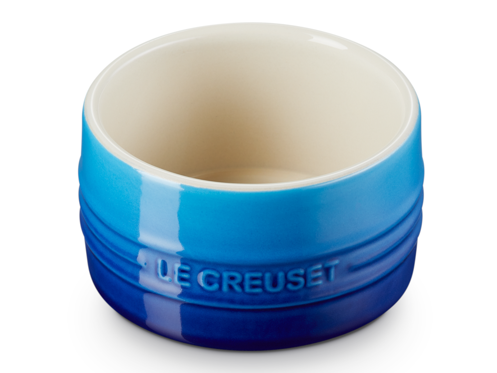 Le Creuset stapelbares Förmchen azure 8cm Freisteller 1