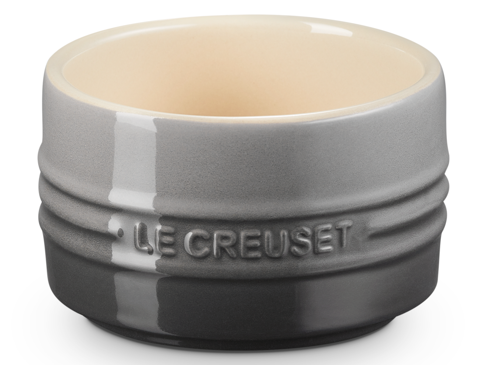 Le Creuset stapelbares Förmchen flint 8cm Freisteller 1