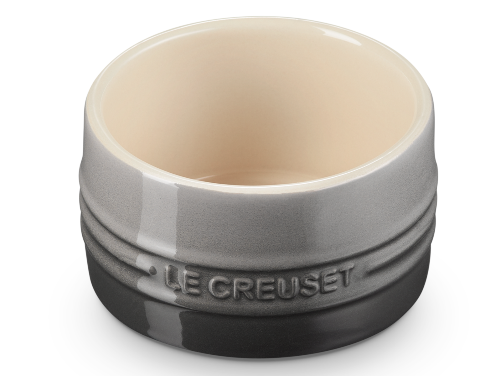 Le Creuset stapelbares Förmchen flint 8cm Freisteller 2