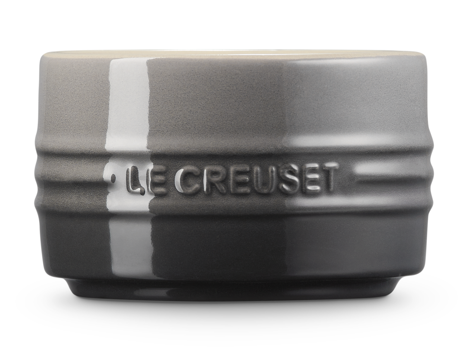 Le Creuset stapelbares Förmchen flint 8cm Freisteller 3