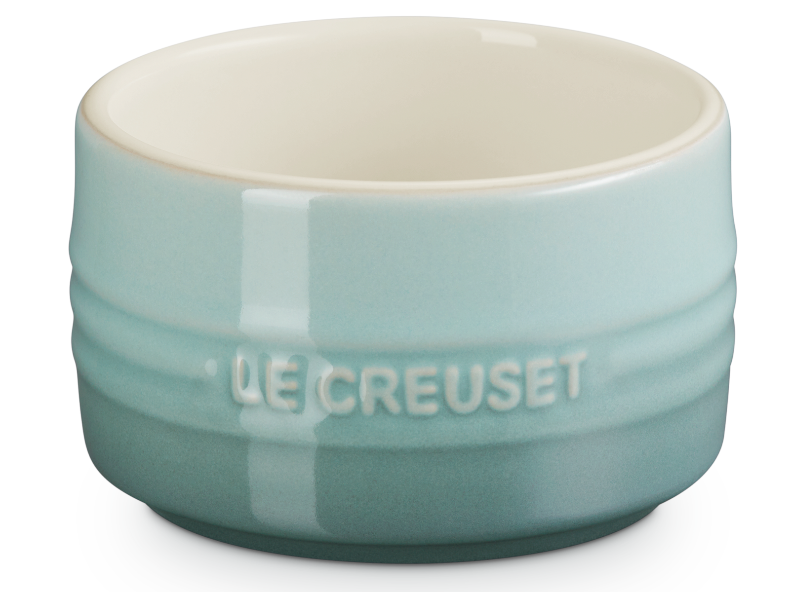 Le Creuset stapelbares Förmchen sea salt 8cm Freisteller 1