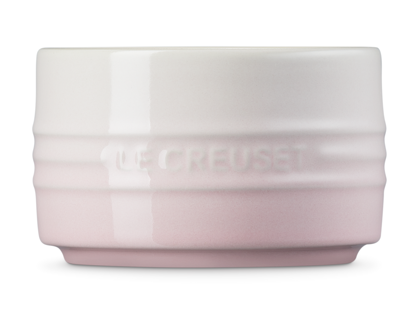 Le Creuset Mini-Cocotte shell pink 8cm Freisteller 3