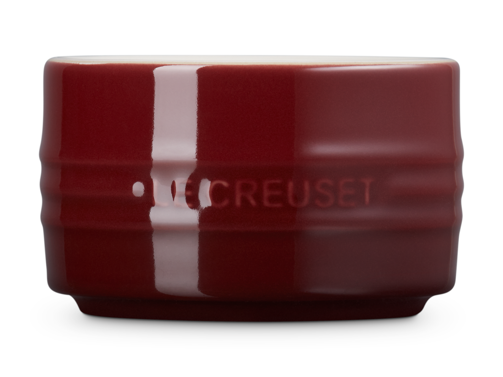 Le Creuset stapelbares Förmchen garnet 8cm Freisteller 3