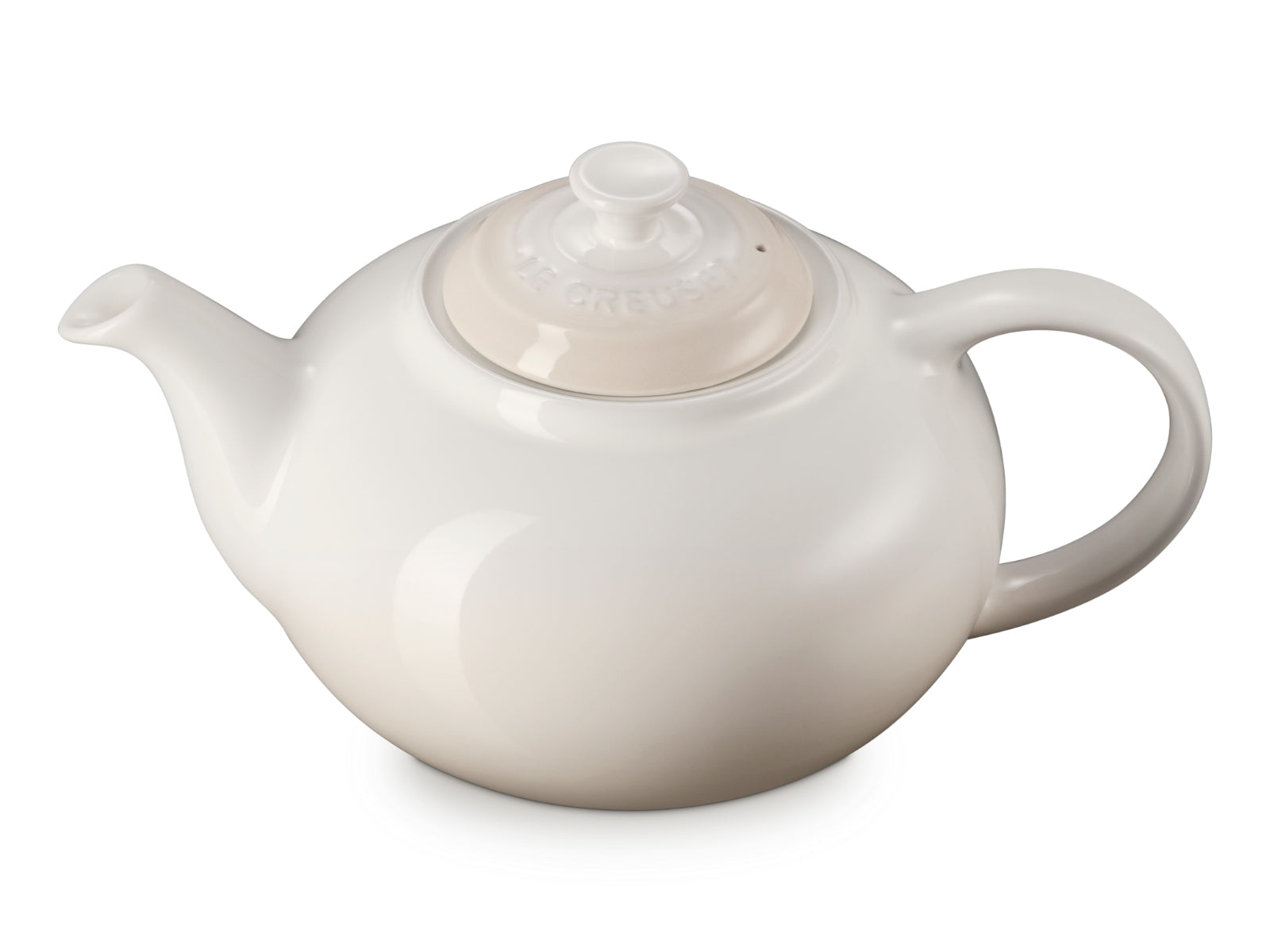 Le Creuset Kanne Klassik meringue 1,3l Freisteller 3
