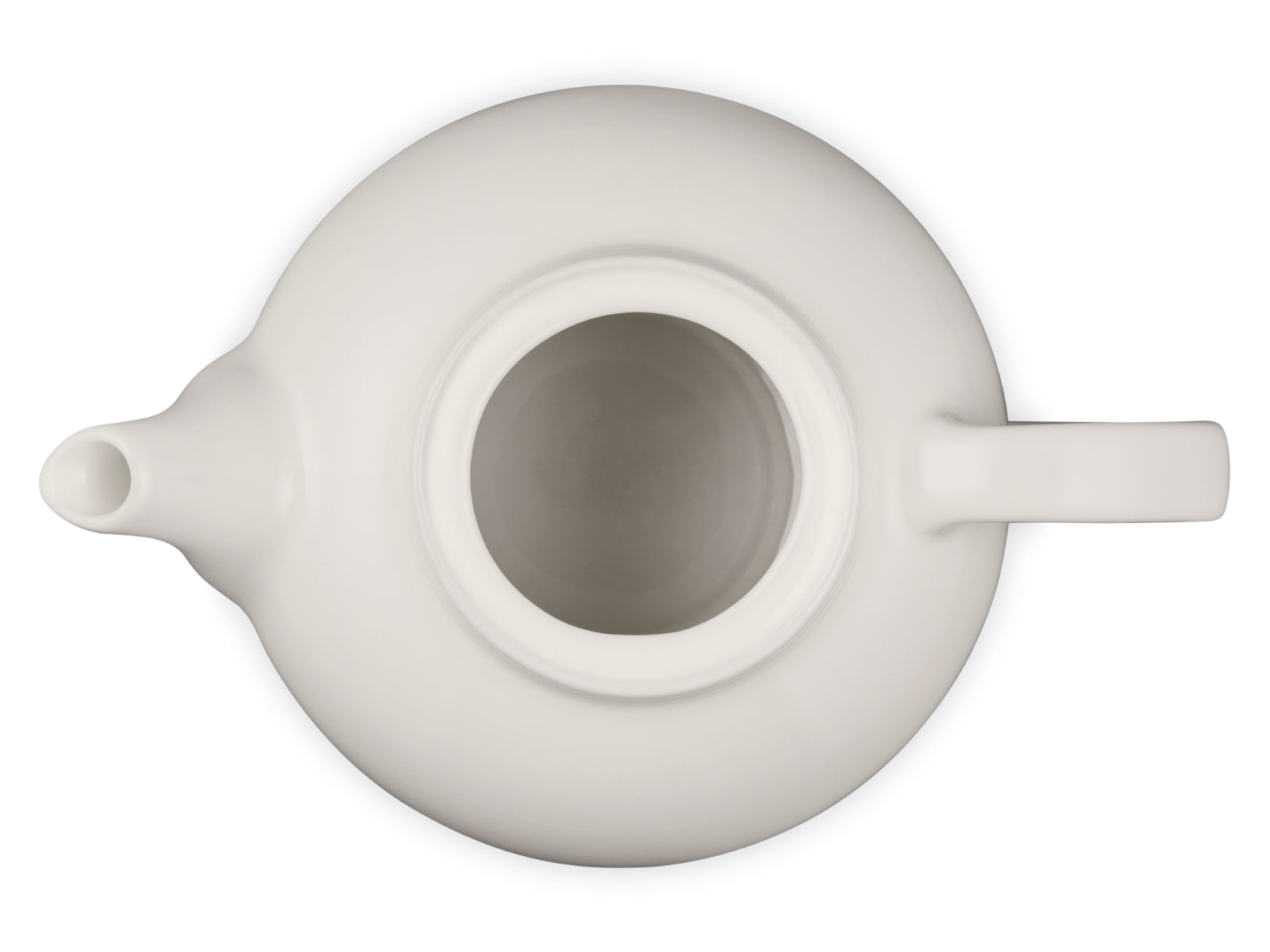 Le Creuset Kanne Klassik meringue 1,3l Freisteller 4