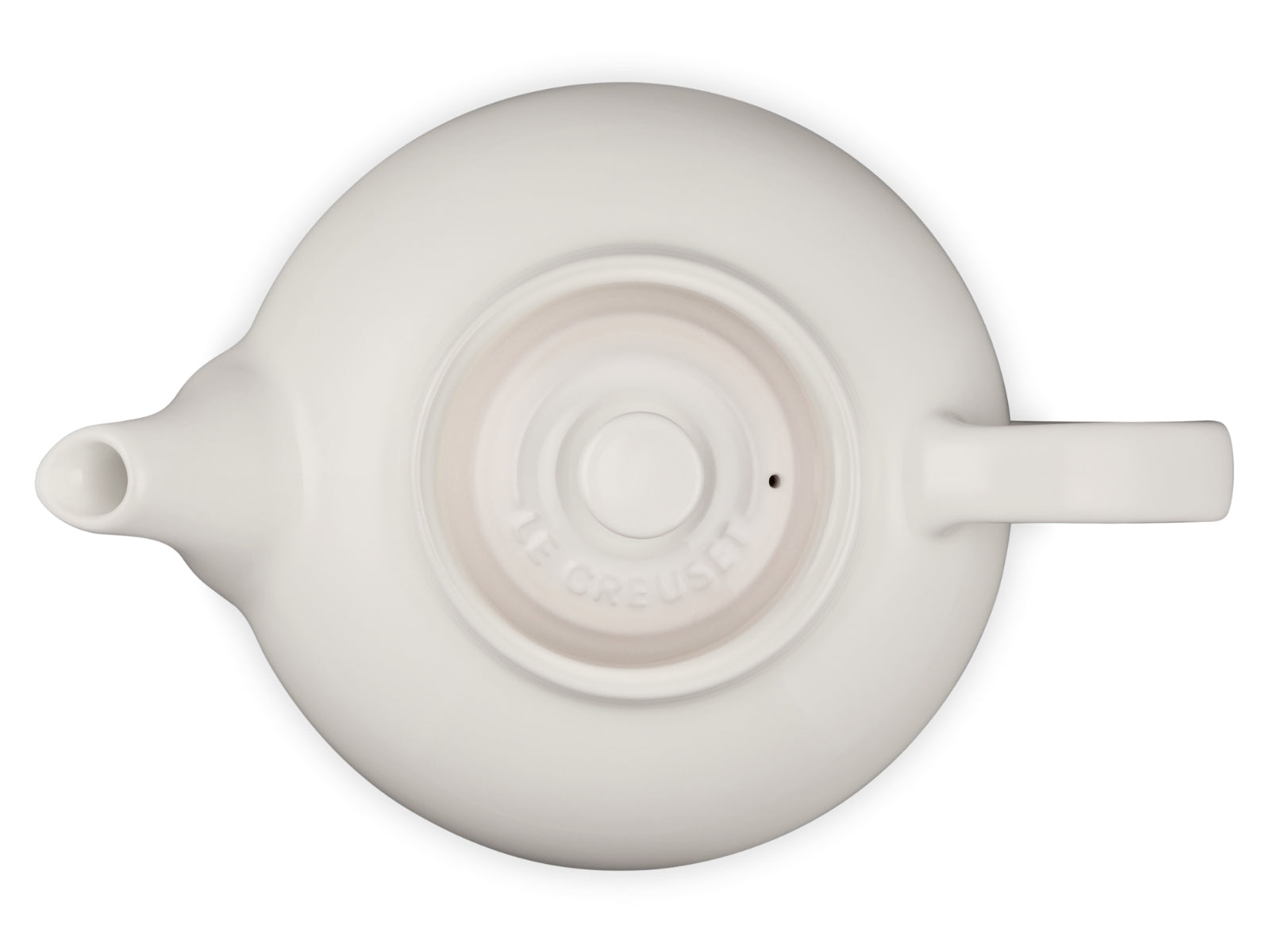 Le Creuset Kanne Klassik meringue 1,3l Freisteller 5