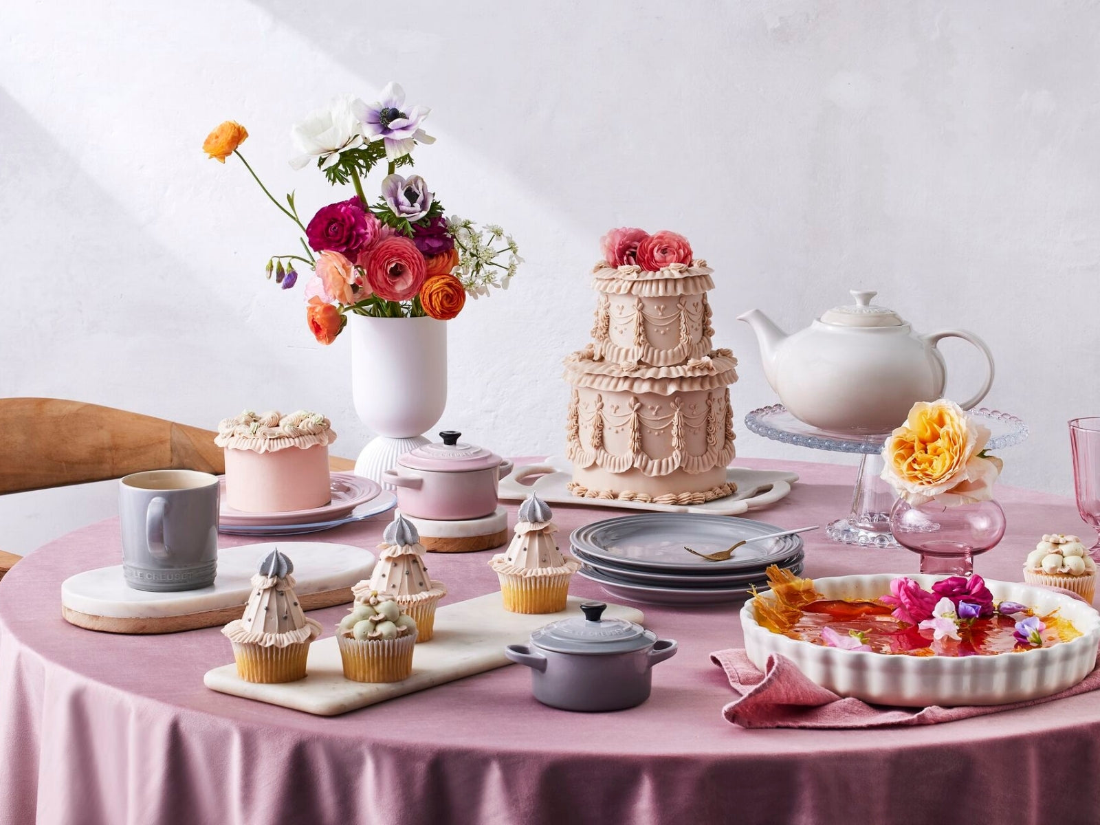 Le Creuset Kanne Klassik meringue 1,3l Lifestyle 1