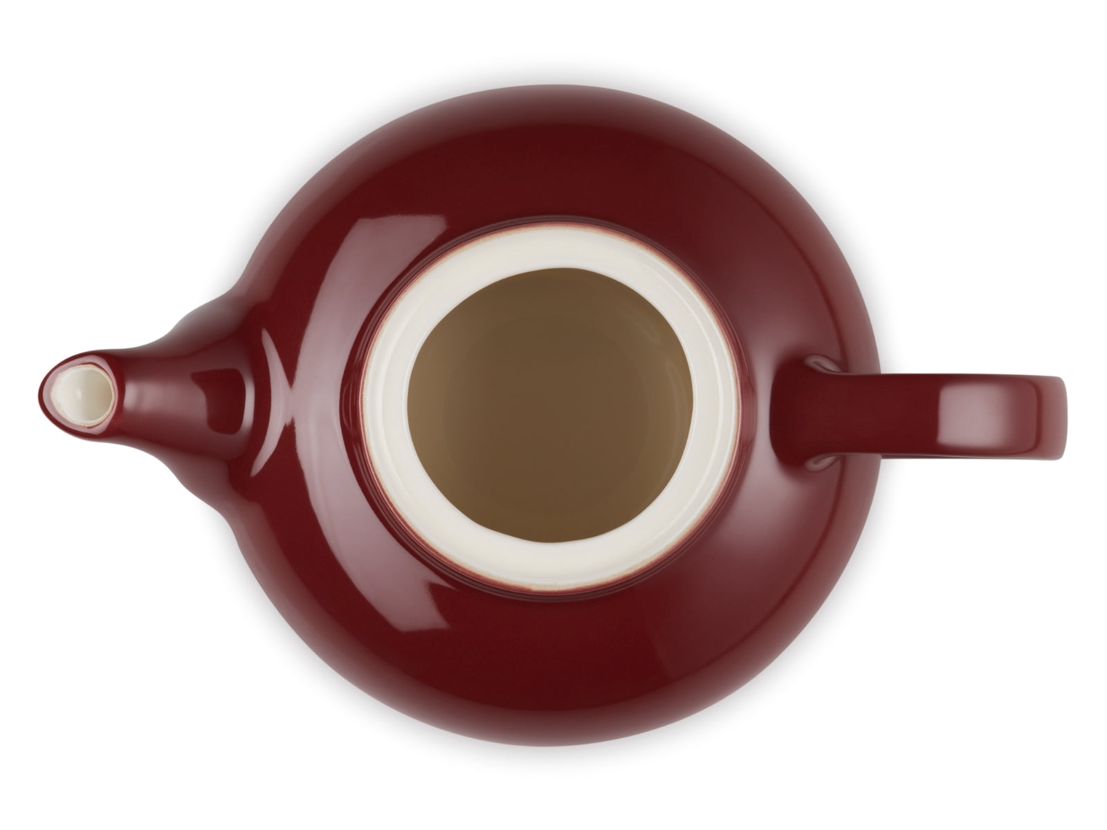 Le Creuset Kanne Klassik garnet 1,3l Freisteller 4