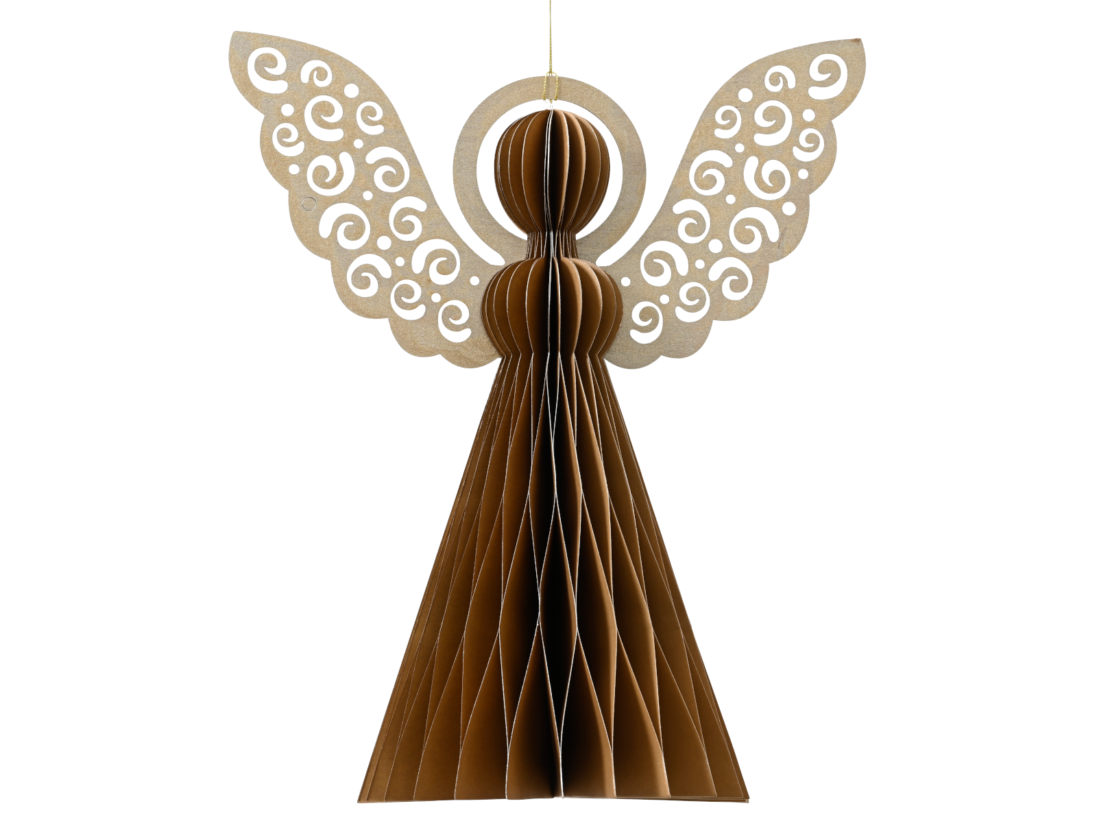 Decoris Engel braun 20cm