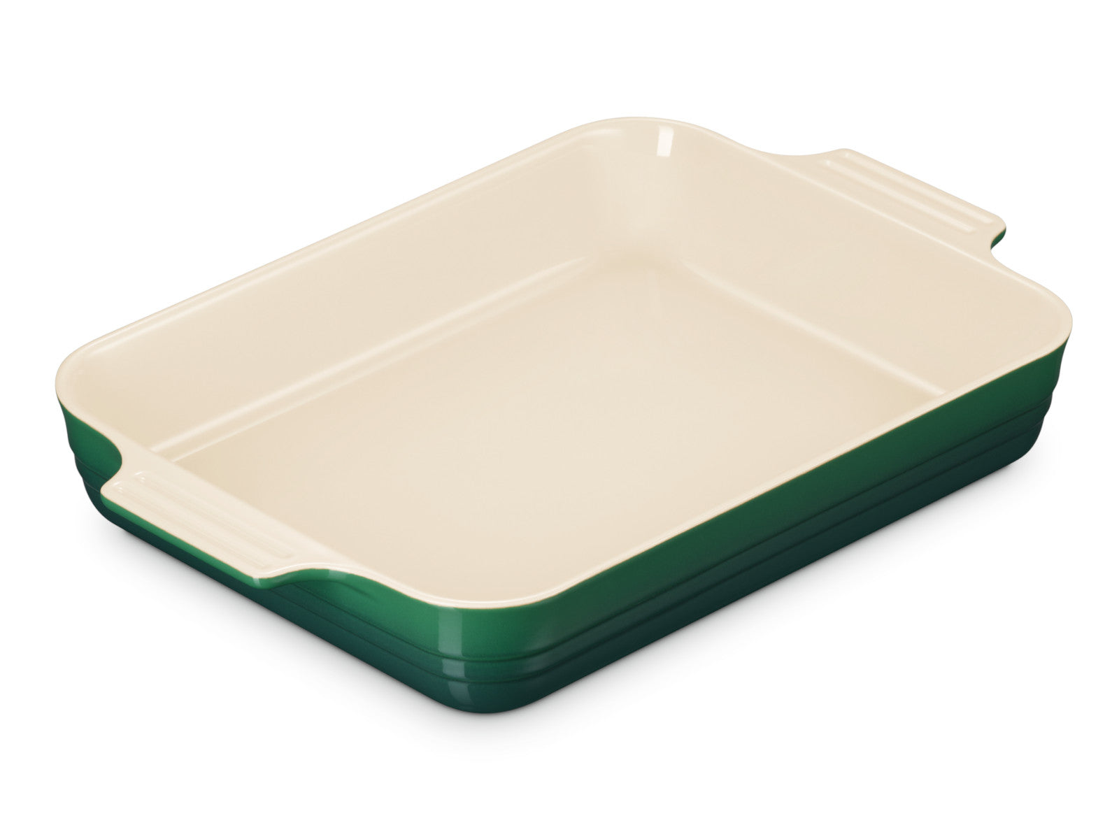 Le Creuset Auflaufform Klassik rechteckig juniper 32cm Freisteller 2