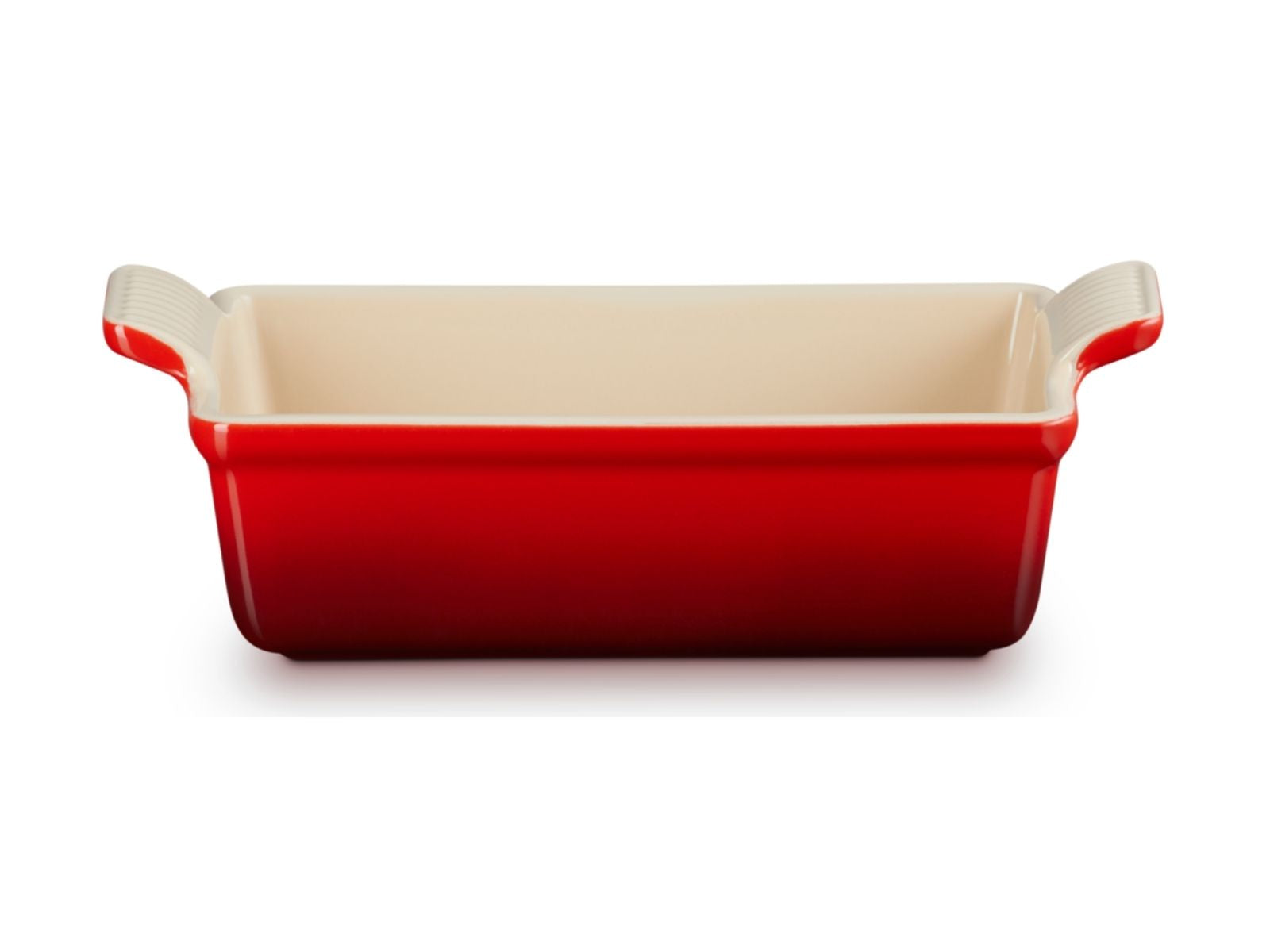 Le Creuset Backform Tradition rechteckig kirschrot 23cm