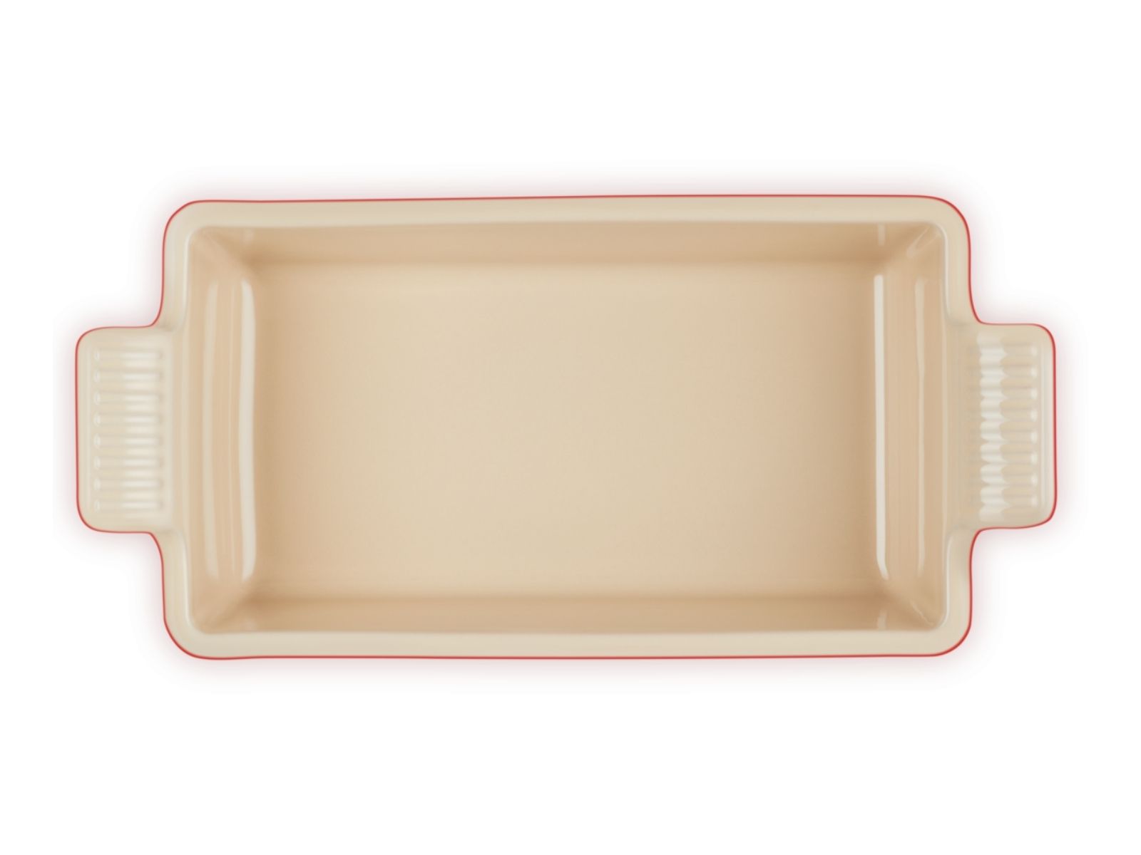 Le Creuset Backform Tradition rechteckig kirschrot 23cm - Produktbild 2