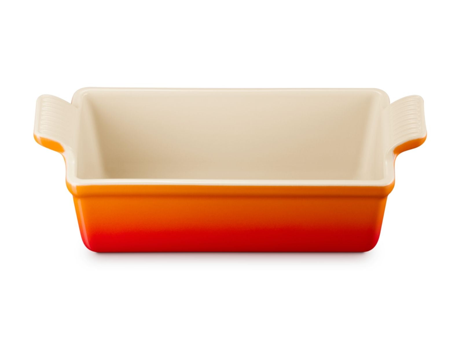 Le Creuset Backform Tradition rechteckig ofenrot 23cm - Produktbild 3