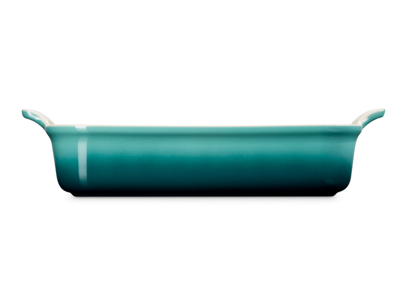 Le Creuset Backform Tradition rechteckig bleu riviera 23cm - Produktbild 3