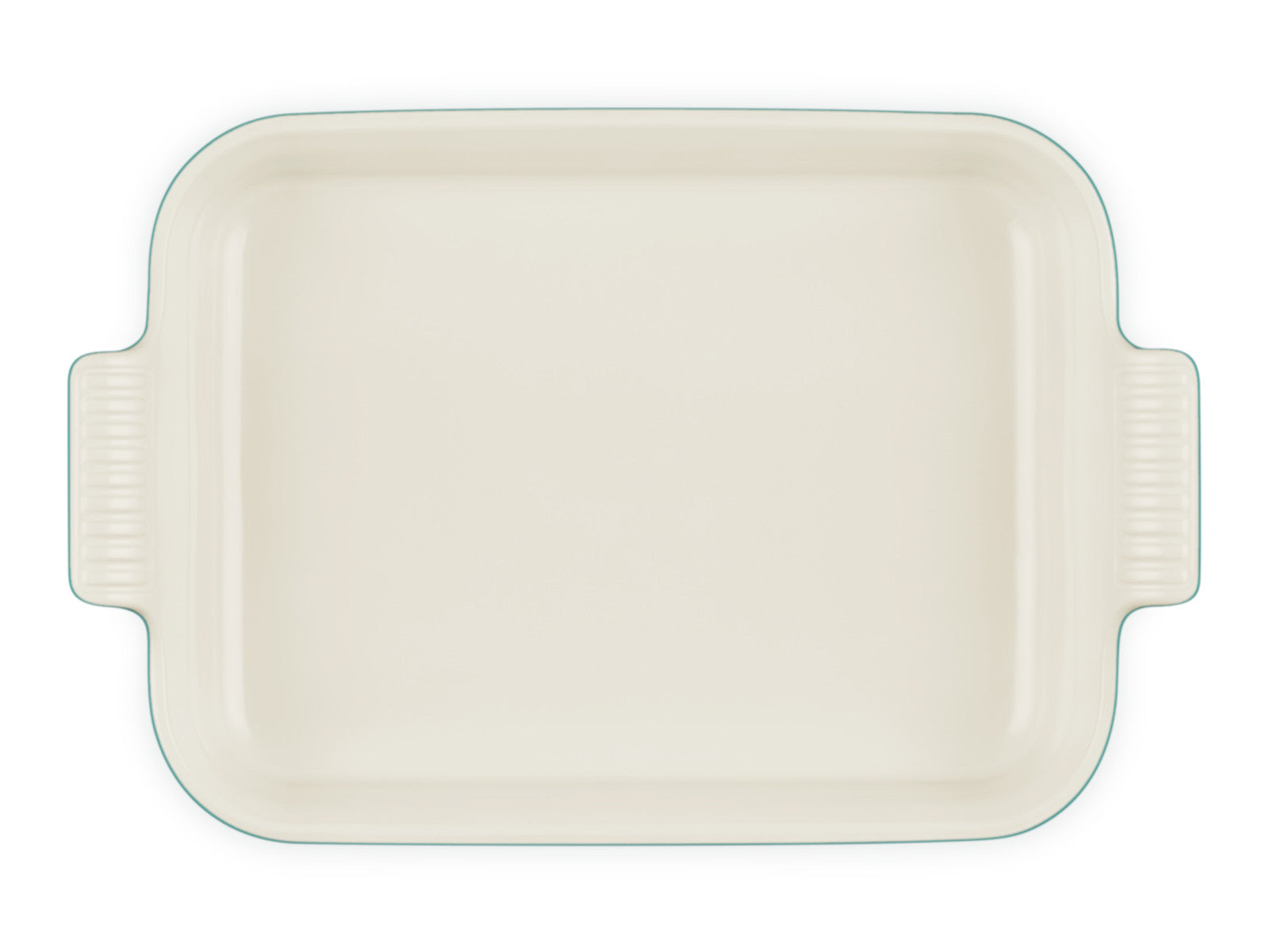 Le Creuset Backform Tradition rechteckig bleu riviera 23cm - Produktbild 5