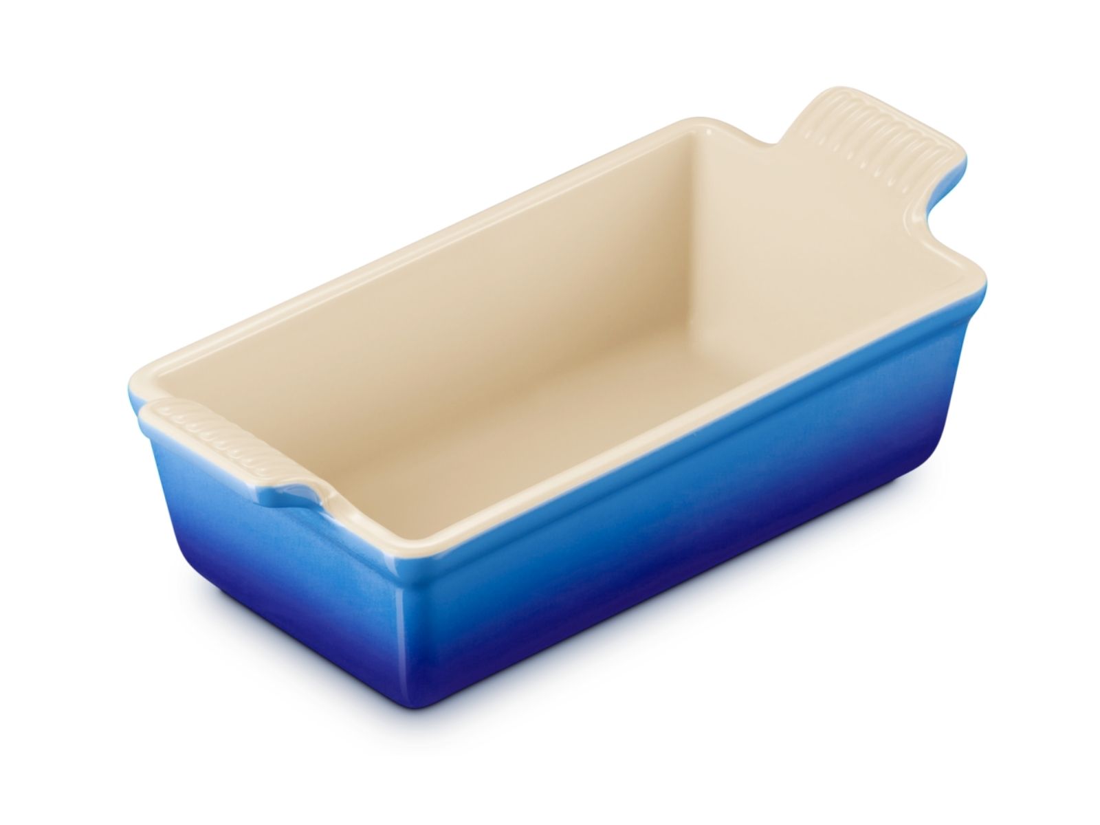 Le Creuset Backform Tradition rechteckig azure 23cm - Produktbild 4