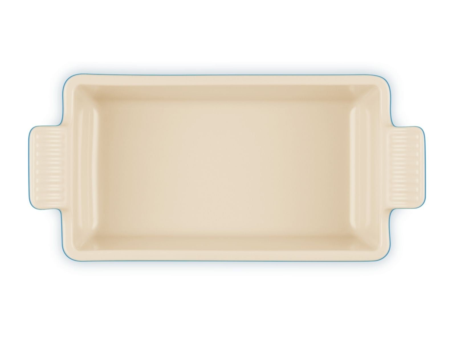 Le Creuset Backform Tradition rechteckig azure 23cm - Produktbild 6
