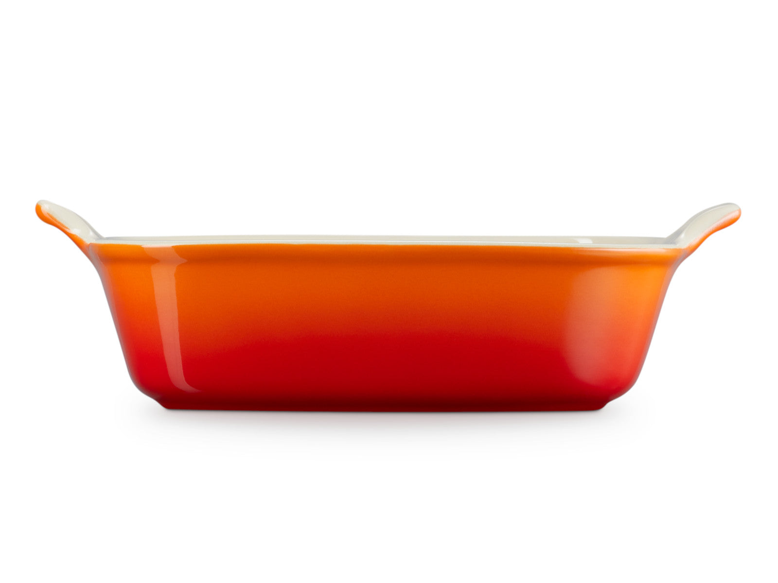 Le Creuset Auflaufform Tradition quadratisch ofenrot 23cm Freisteller 3