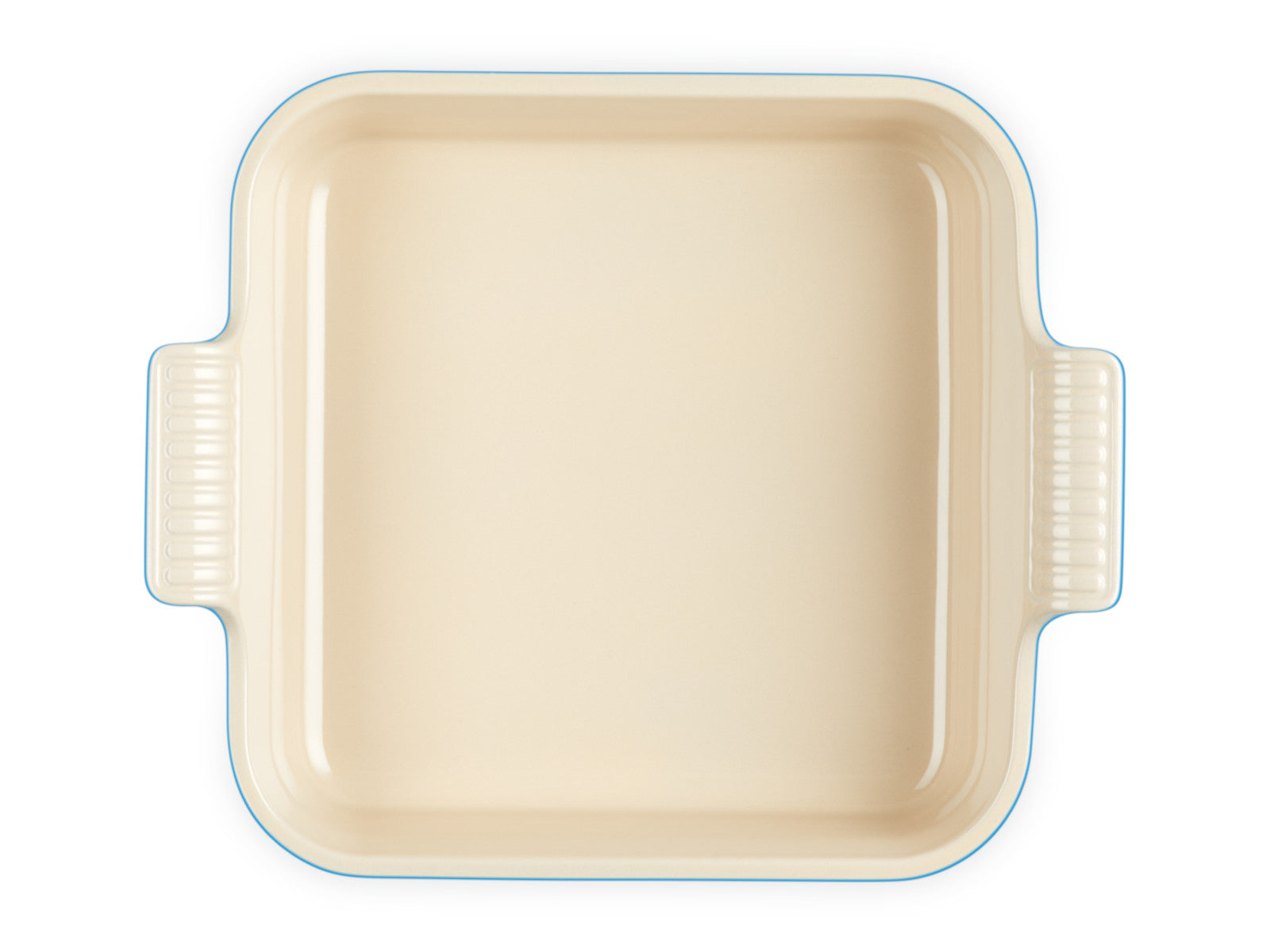 Le Creuset Auflaufform Tradition quadratisch azure 23cm Freisteller 2