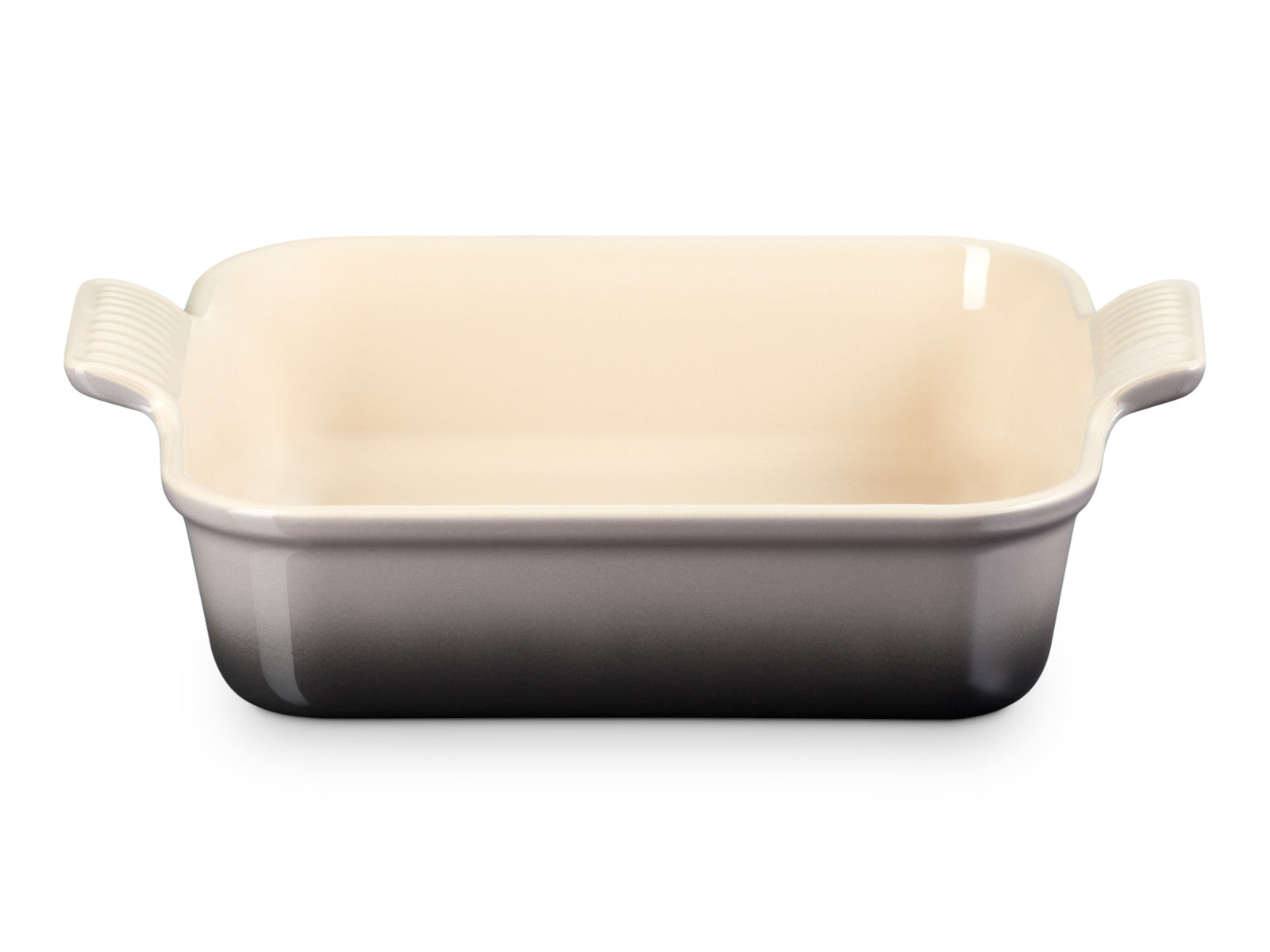 Le Creuset Auflaufform Tradition quadratisch flint 23cm Freisteller 1
