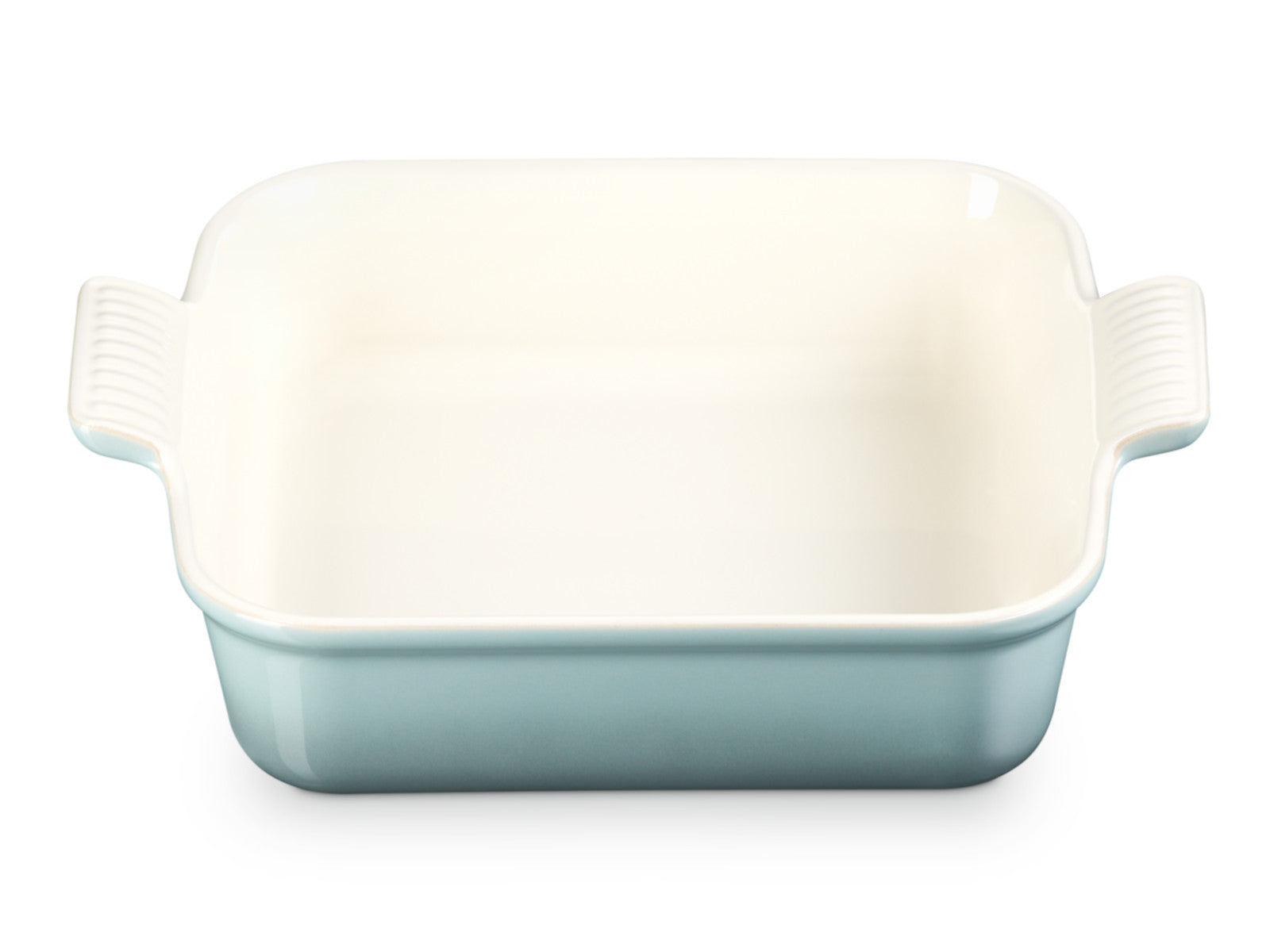 Le Creuset Auflaufform Tradition quadratisch sea salt 23cm Freisteller 4