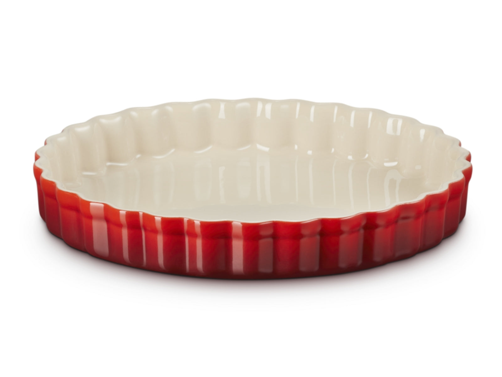 Le Creuset Tarteform Tradition kirschrot 24cm - Produktbild 1