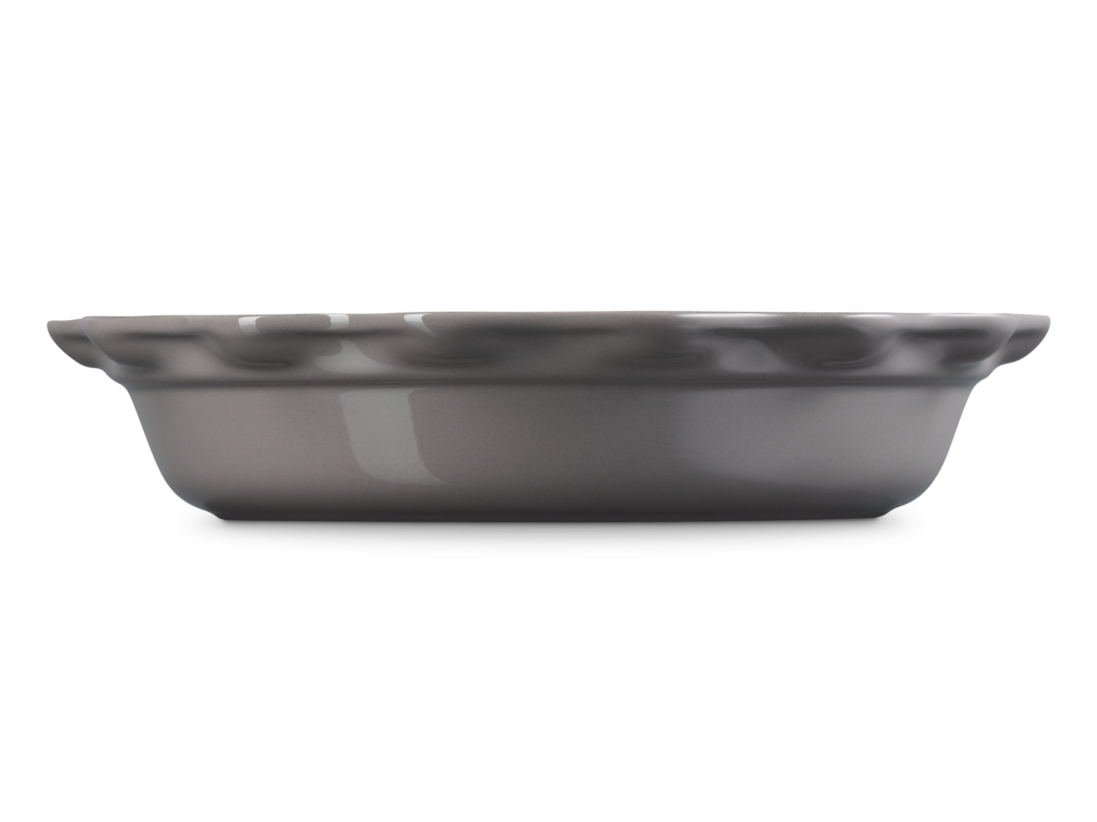 Le Creuset Pie-Form flint 23cm Freisteller 3
