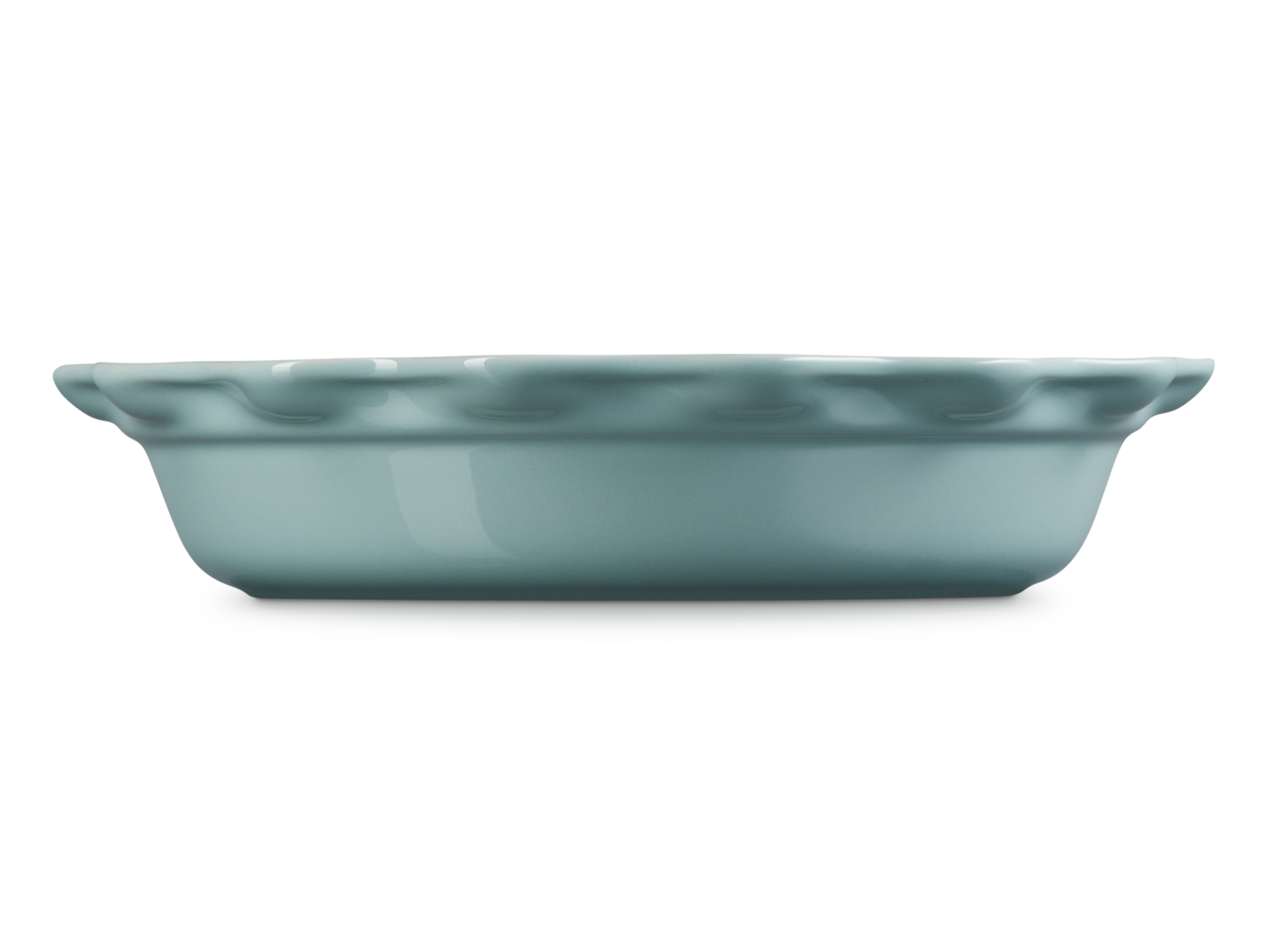 Le Creuset Pie-Form sea salt 23cm Freisteller 3