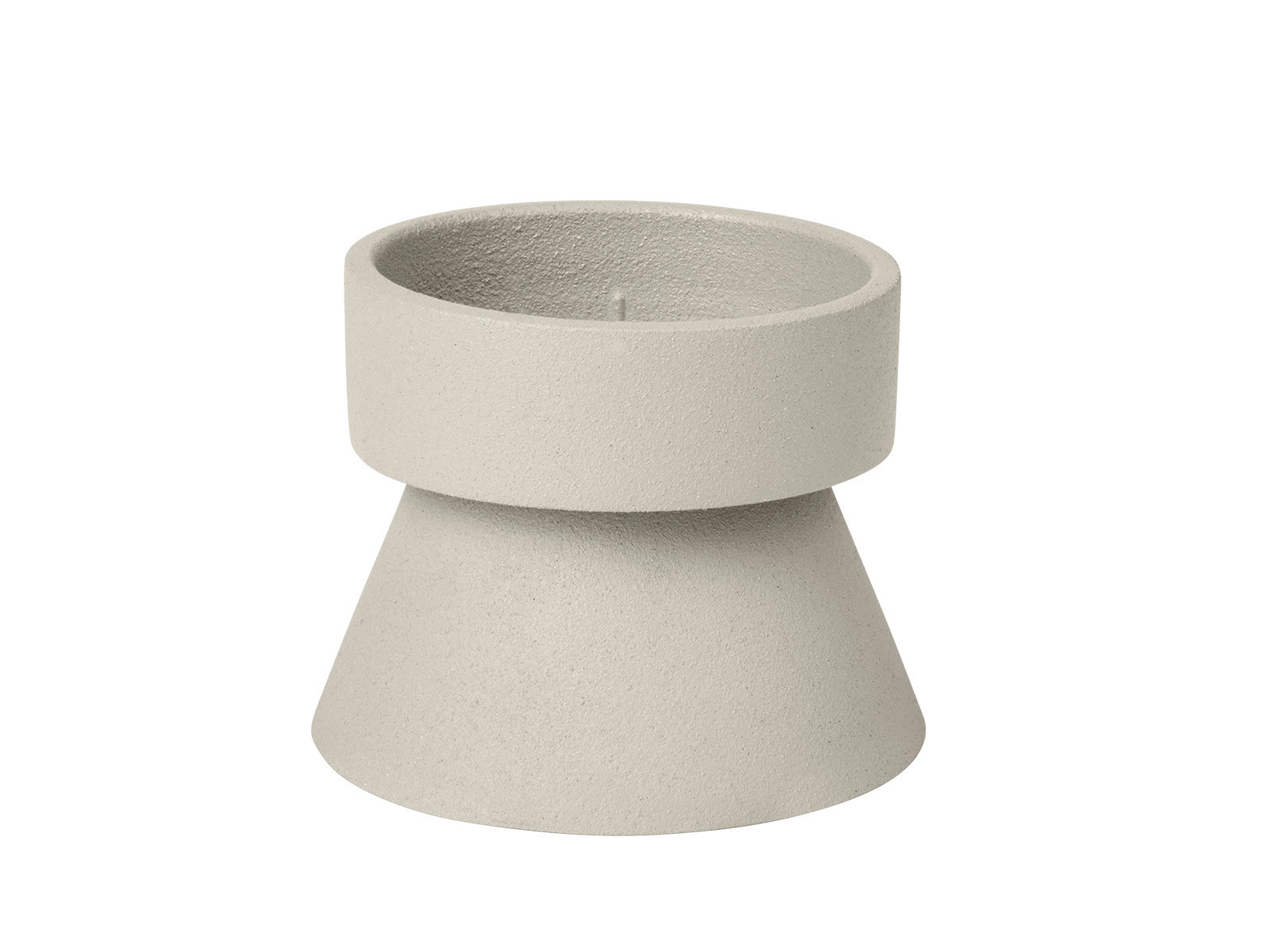 Broste Copenhagen Anker sand Leuchter 7cm Freisteller