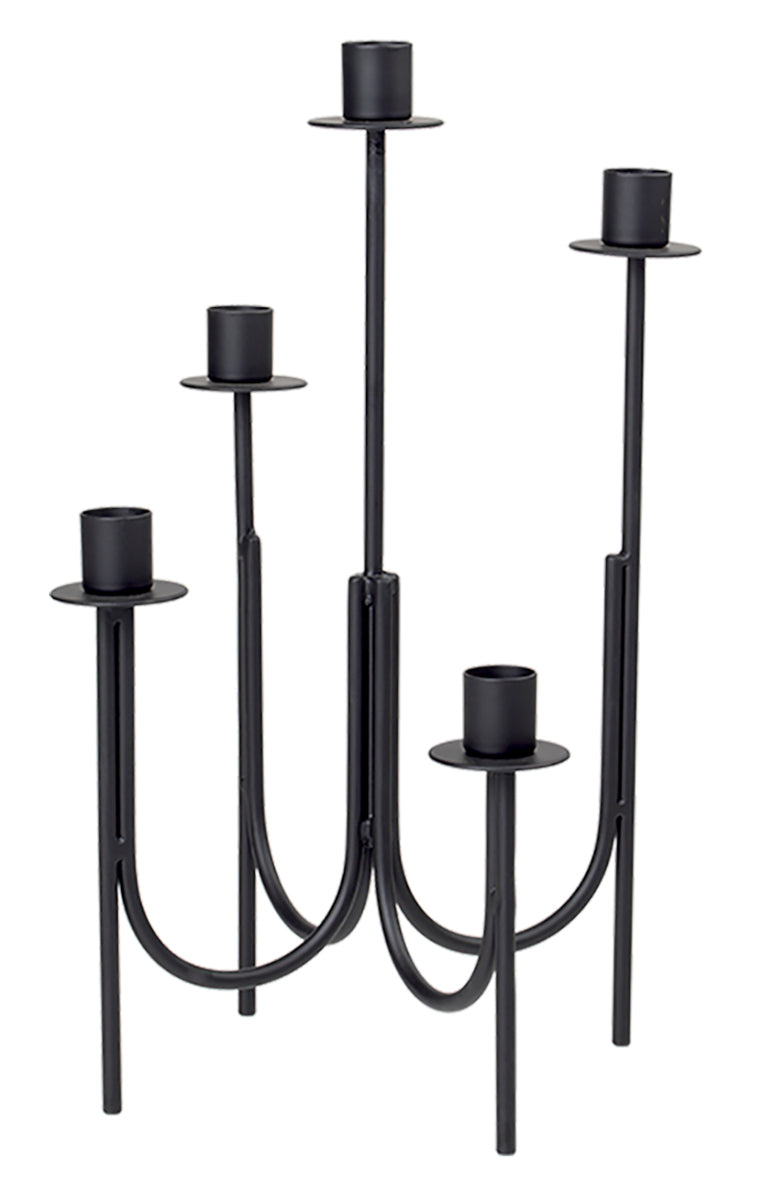 Broste Copenhagen Farri Leuchter black 36cm Freisteller