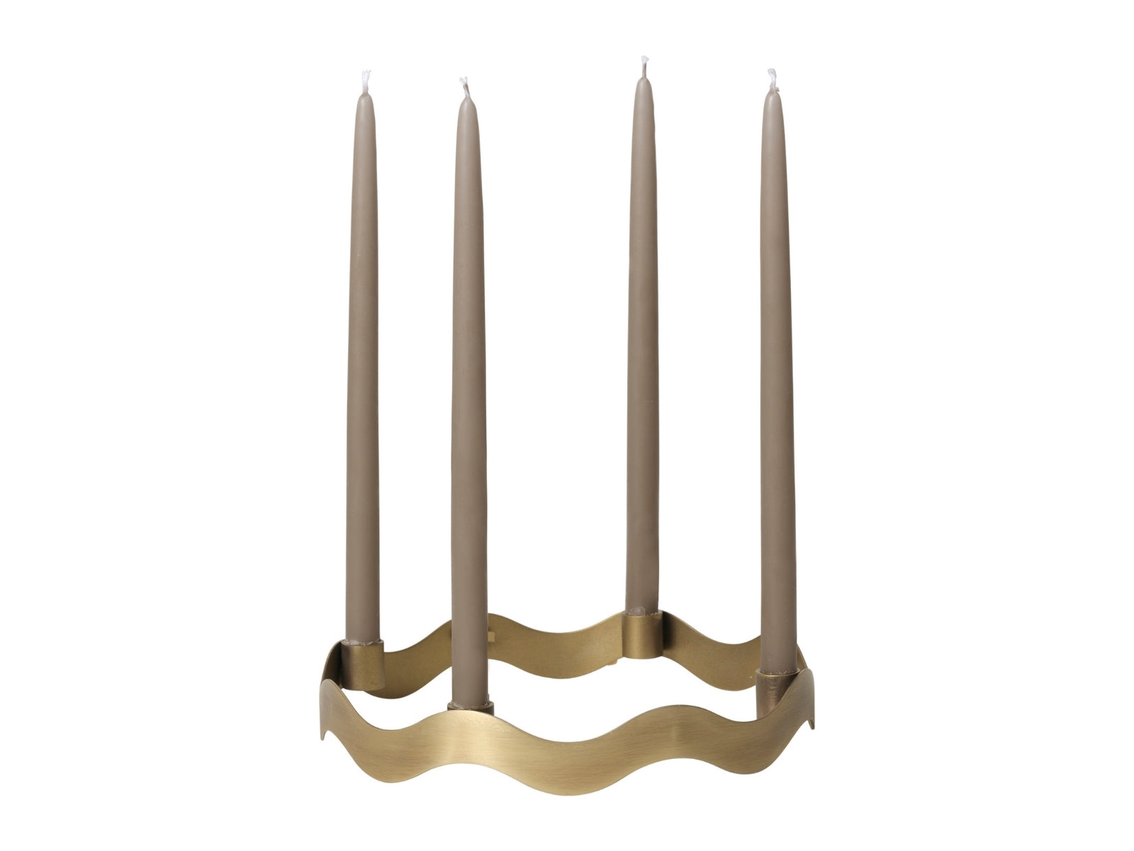 Broste Copenhagen Halo Leuchter gold 18cm - Produktbild 2