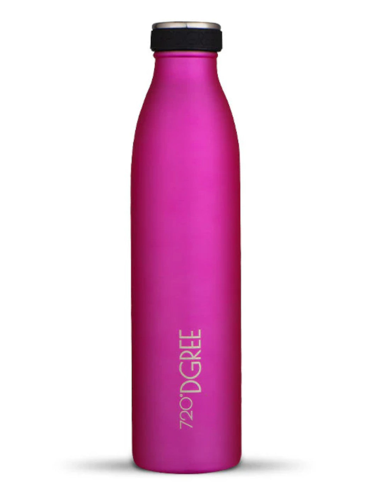 720°DGREE Isolier Trinkflasche milkyBottle Edelstahl fuchsia pink 0,75l Freisteller 1