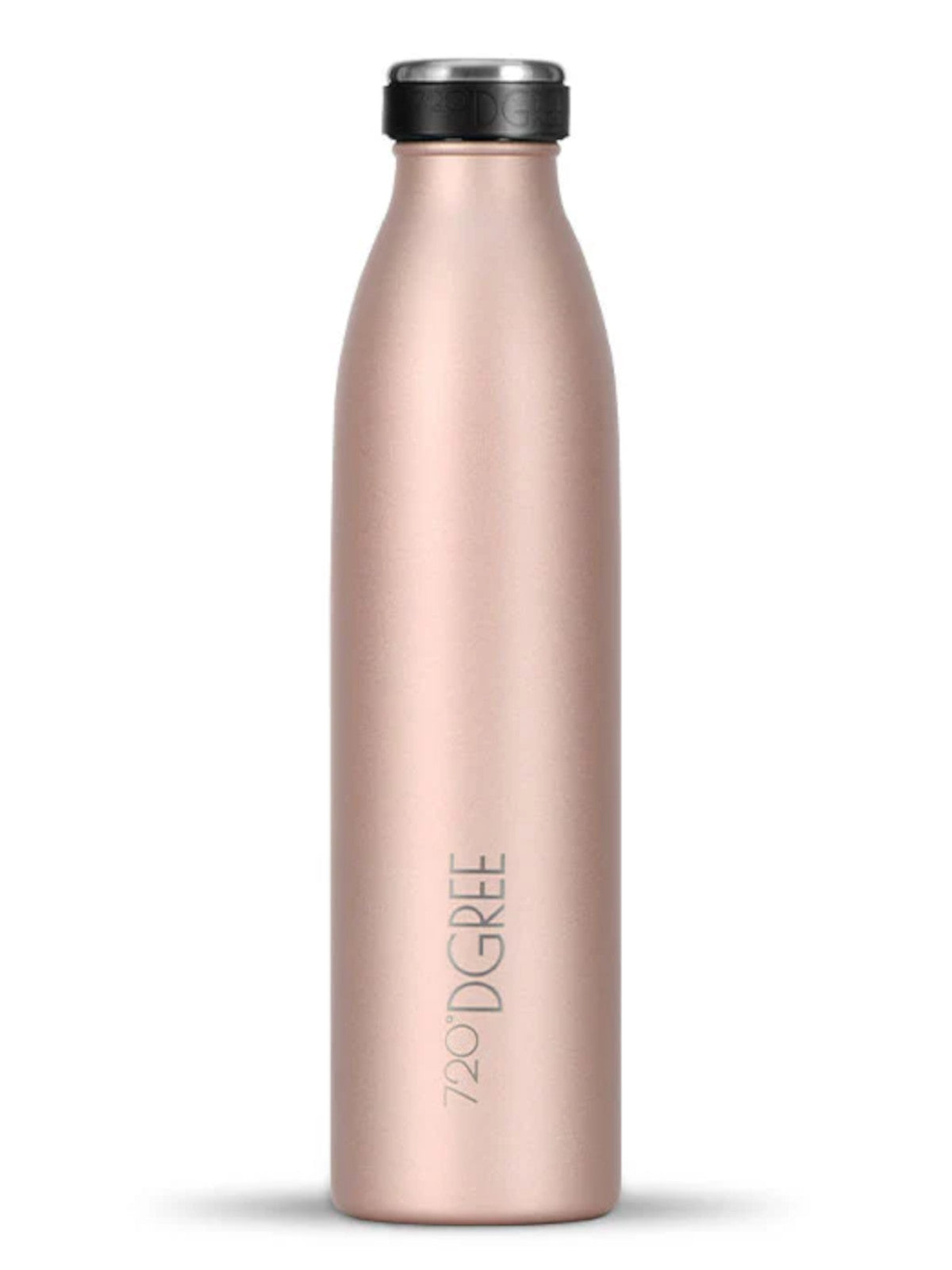 720°DGREE Isolier Trinkflasche milkyBottle Edelstahl light rose gold 0,75l Freisteller 1