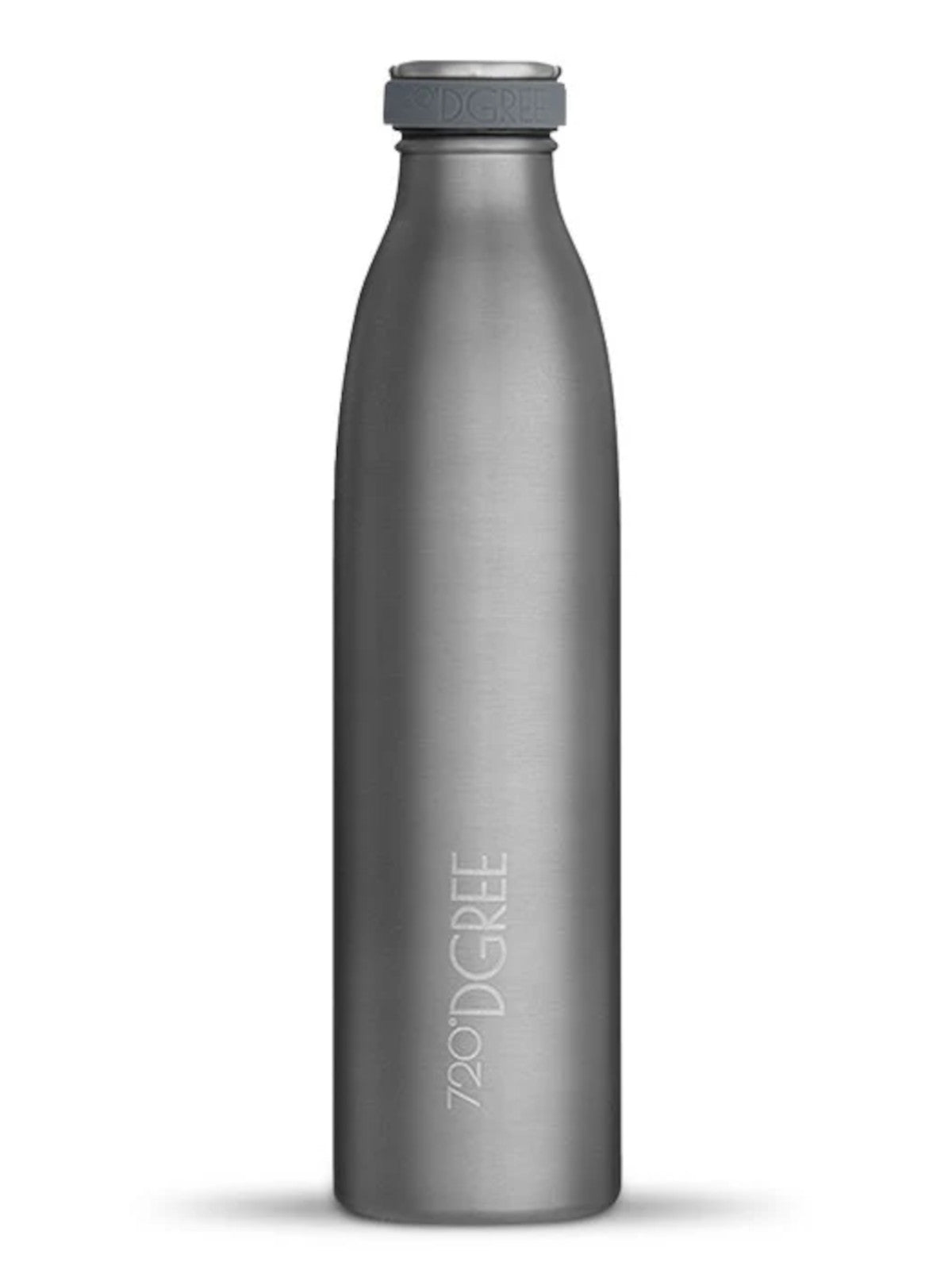 720°DGREE Isolier Trinkflasche milkyBottle Edelstahl stone gray 0,75l Freisteller 1