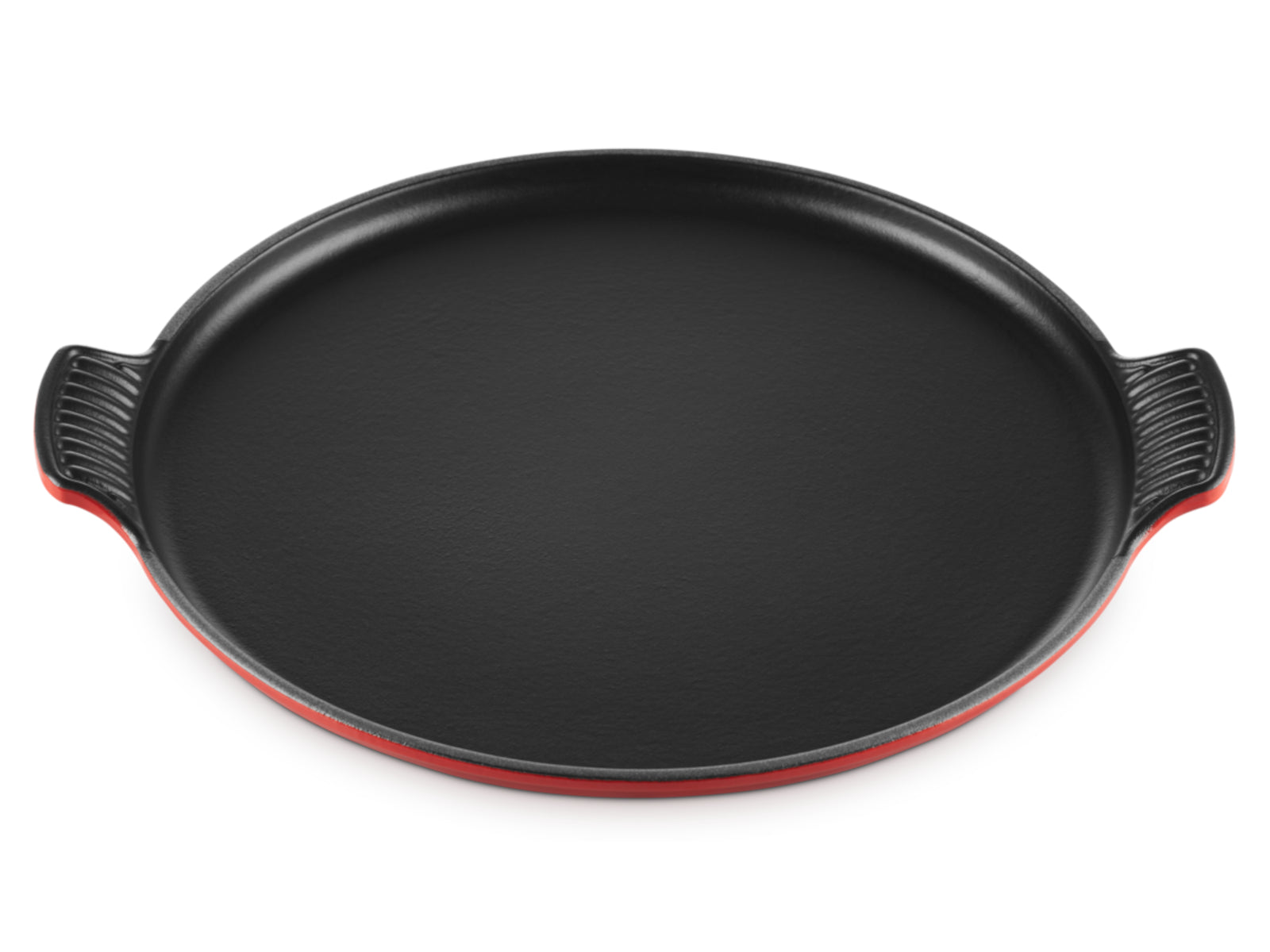 Le Creuset Pizzaplatte Bistro kirschrot 32cm Freisteller 2
